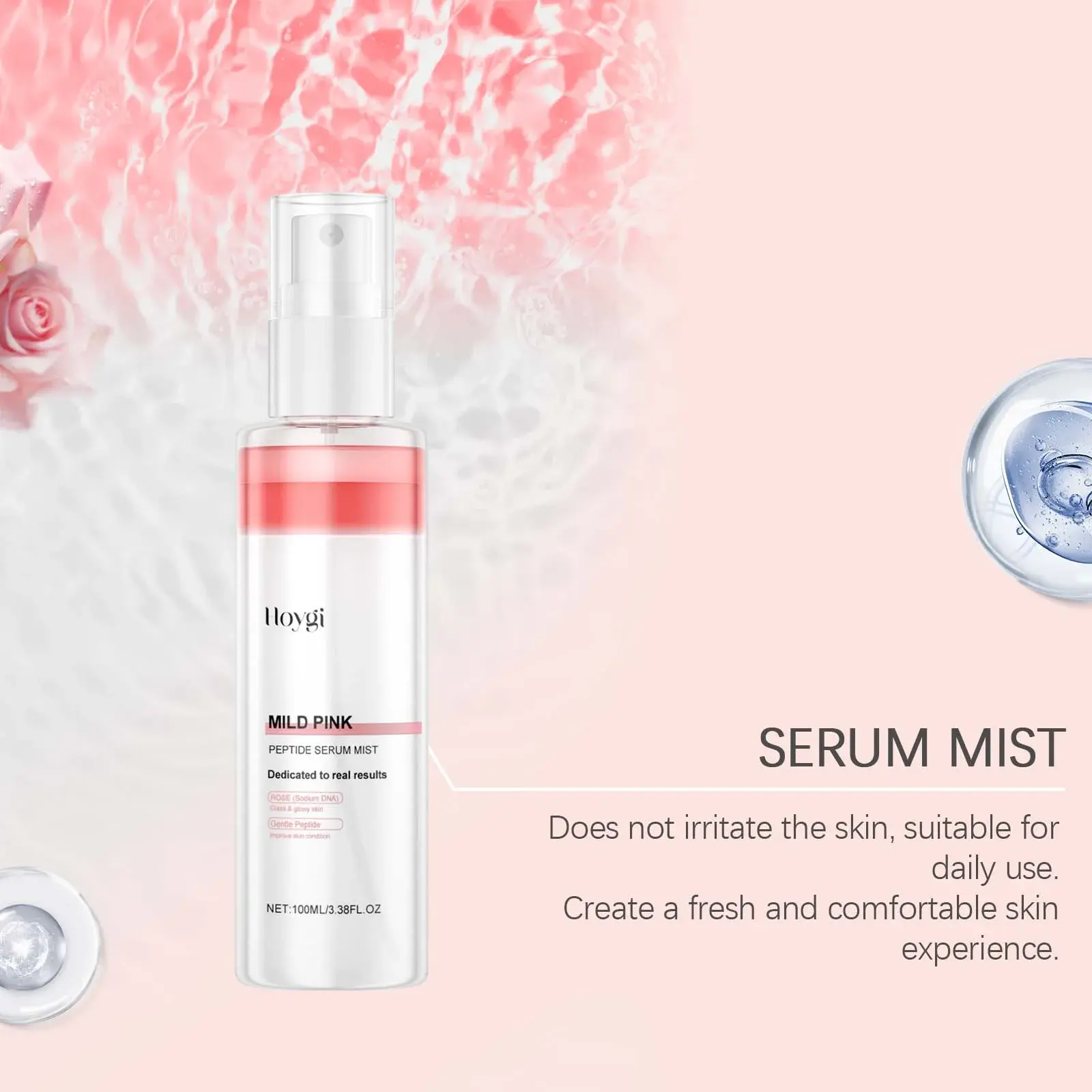 Nicotinamide Rose Moisturizing Facial Spray - Hydrating Daily Mist 6 HO A05 0790 01 75850635