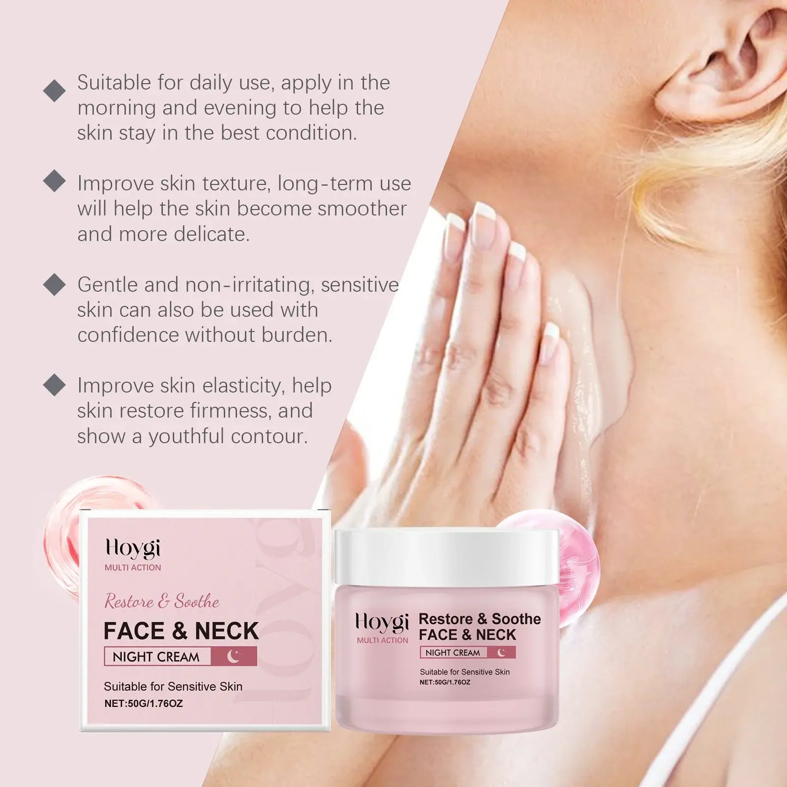 Neck Care Cream Tightening & Hydrating - Hoygi 8 HO A05 0798 01 22422004