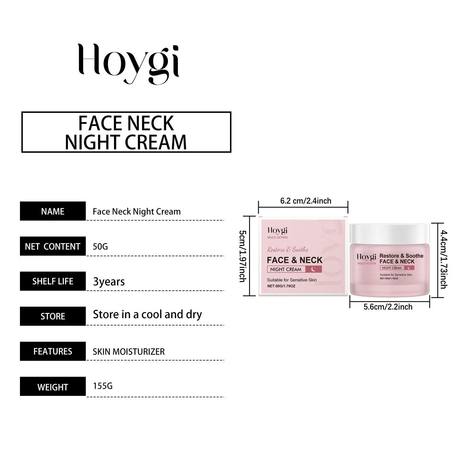 Neck Care Cream Tightening & Hydrating - Hoygi 1 HO A05 0798 01 47928137