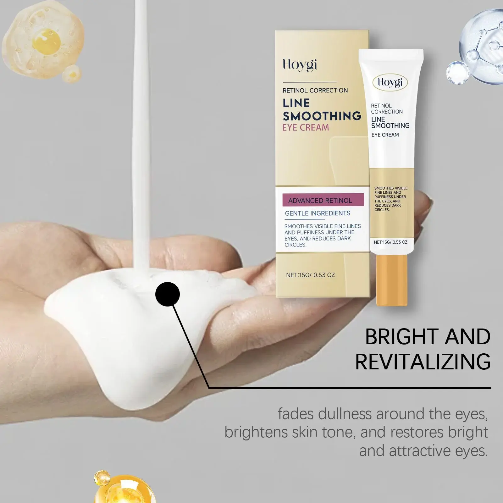Retinol Eye Cream for Fine Lines and Firming - Hoygi 5 HO A05 0804 01 38760153