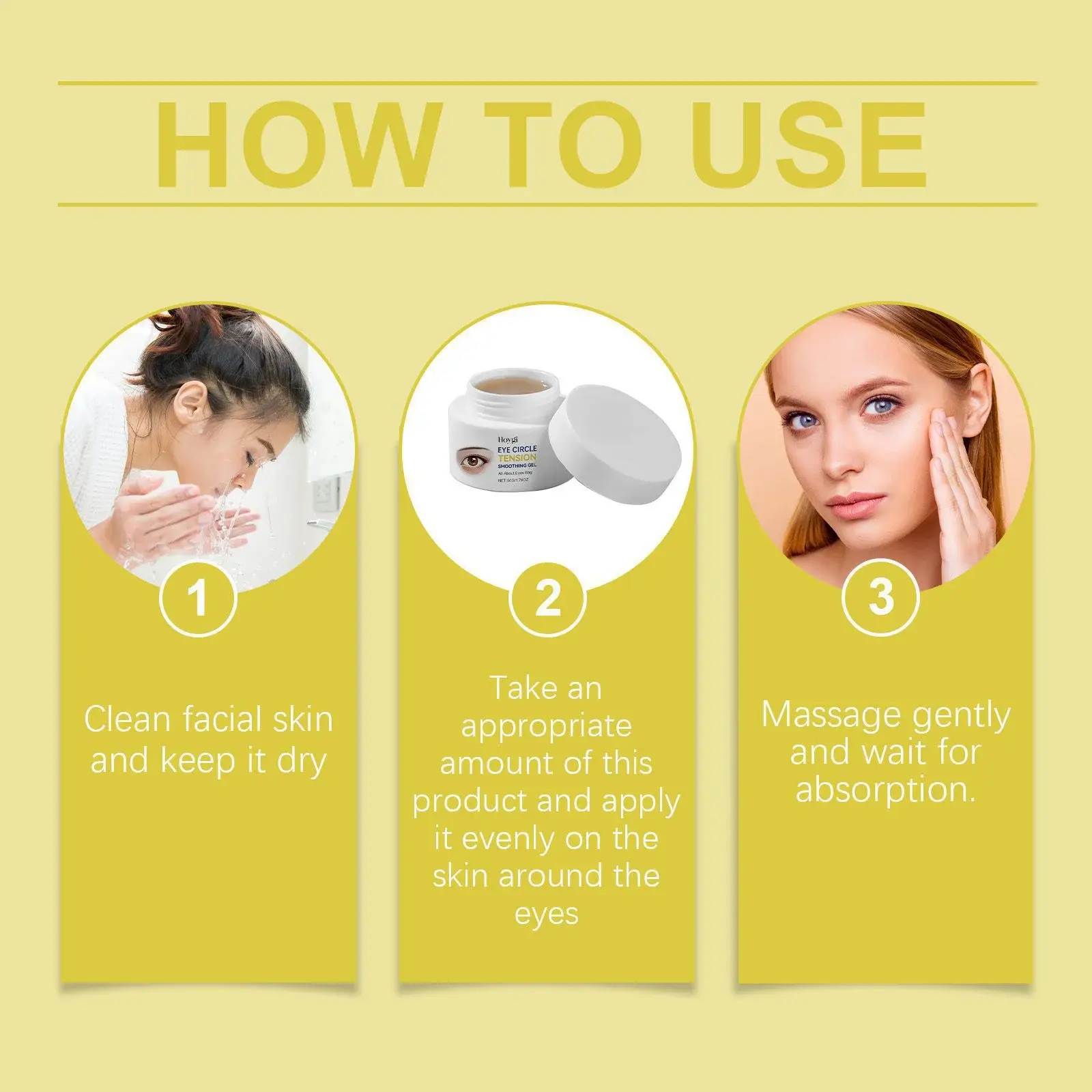 Eye Care Gel for Dark Circles and Nourishment - Hoygi 4 HO A05 0806 01 82553404
