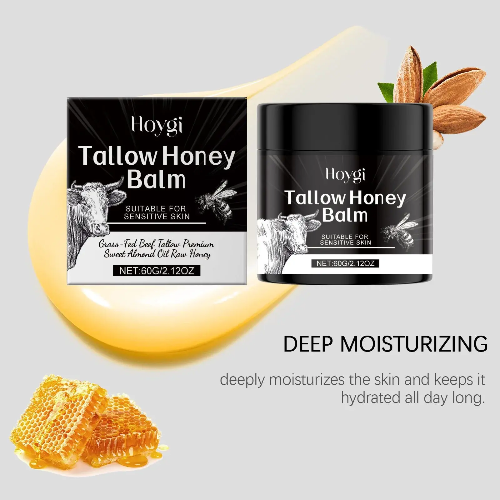 Tallow Honey Moisturizing Cream for Dry and Rough Skin 9 HO A05 0807 01 34240983