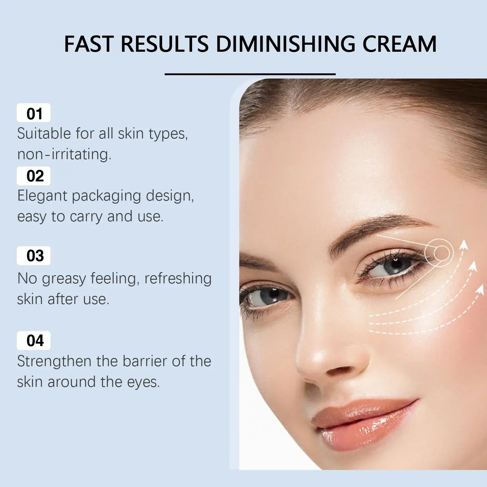 Hoygi Eye Cream: Hydrating & Firming Formula for Fine Lines 10 HO A05 0814 01 60033571