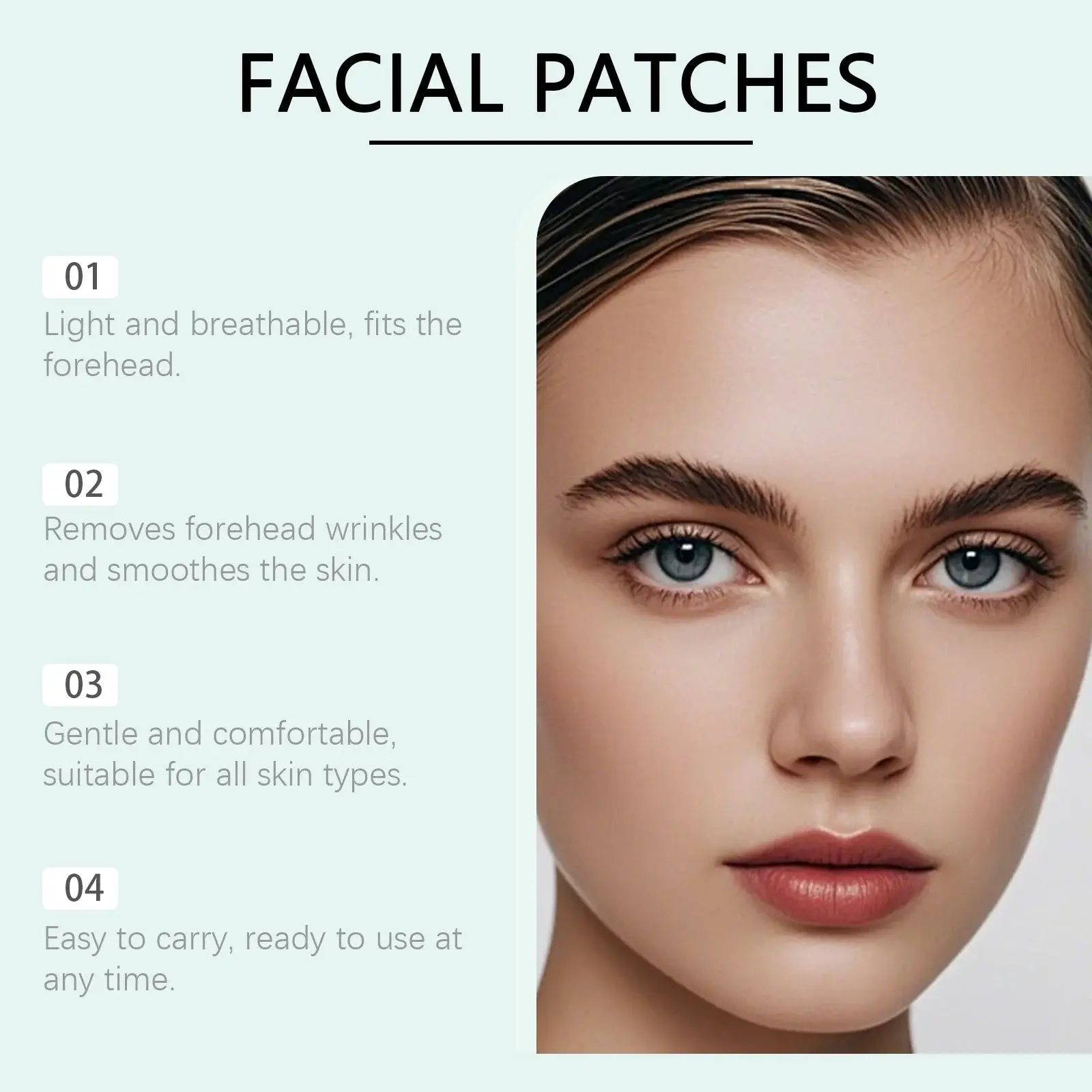 Aloe Vera Forehead Firming Patches for Hydrating & Firming - Hoygi 10 HO A05 0819 02 94223069
