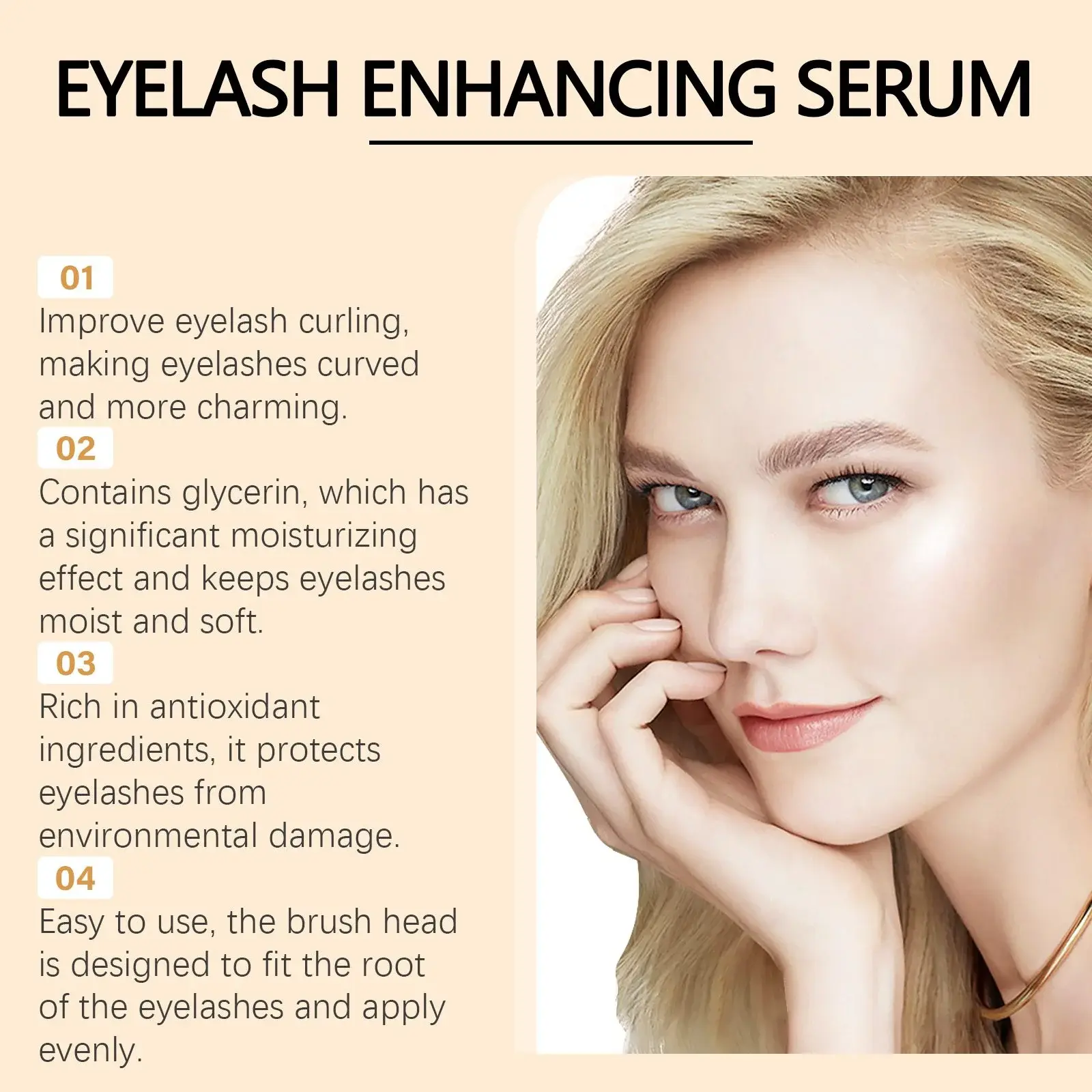Moisturizing Volumizing Mascara Waterproof & Long-Lasting - Hoygi 9 HO A05 0825 01 18877022
