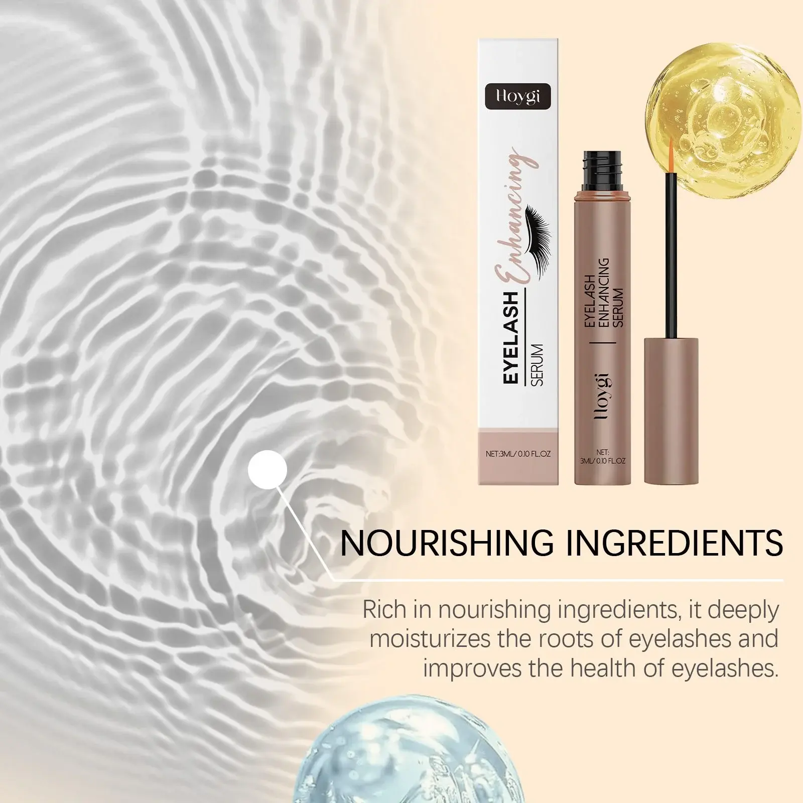 Moisturizing Volumizing Mascara Waterproof & Long-Lasting - Hoygi 7 HO A05 0825 01 78928897