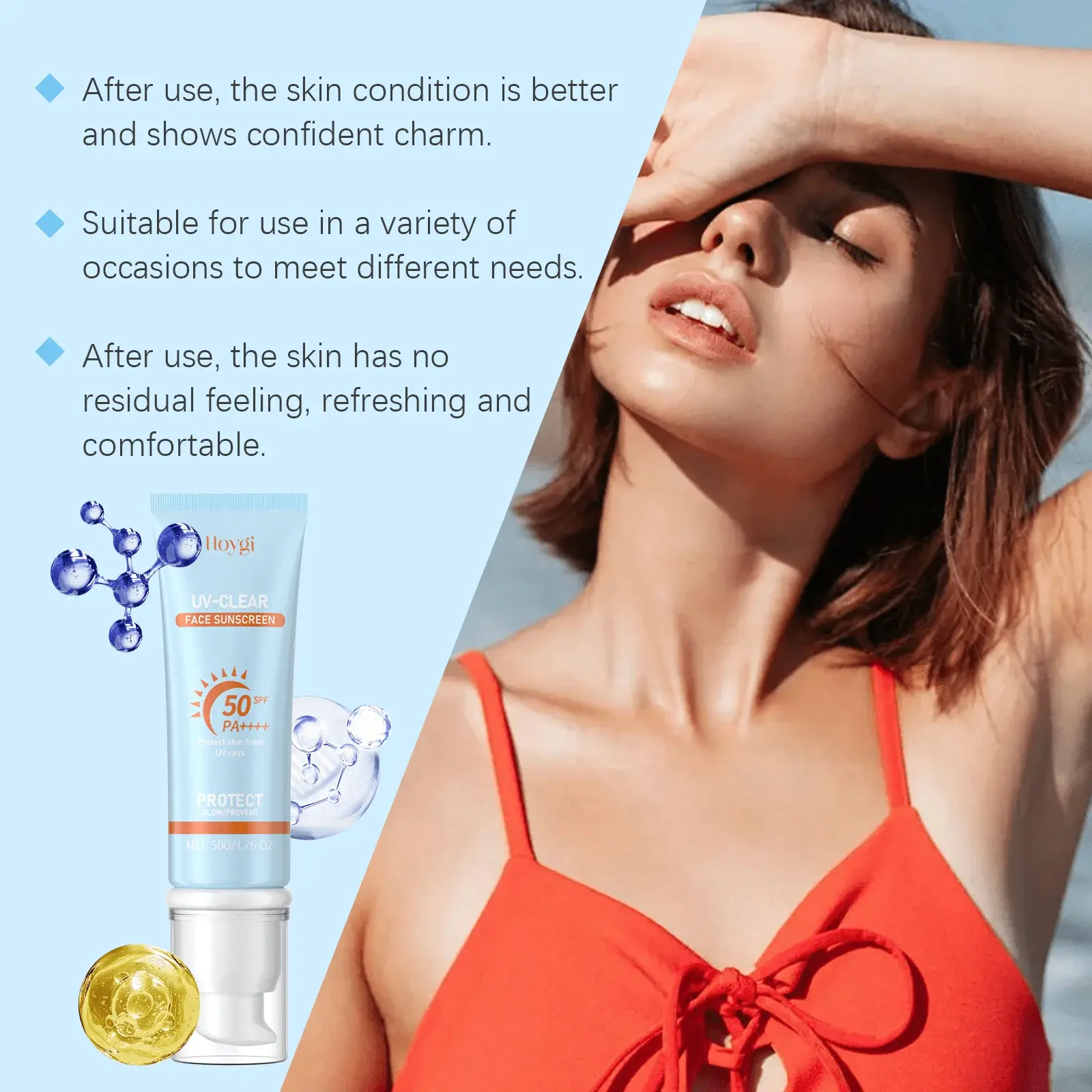 Gentle Moisturizing Protective Cream - Lightweight & Non-Sticky 5 HO A05 0846 01 56338037