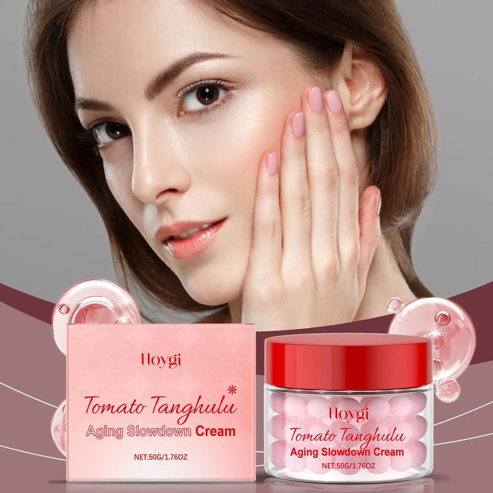 Tomato Capsule Facial Moisturizer for Lasting Hydration by Hoygi 2 HO A05 0849 01 47121636
