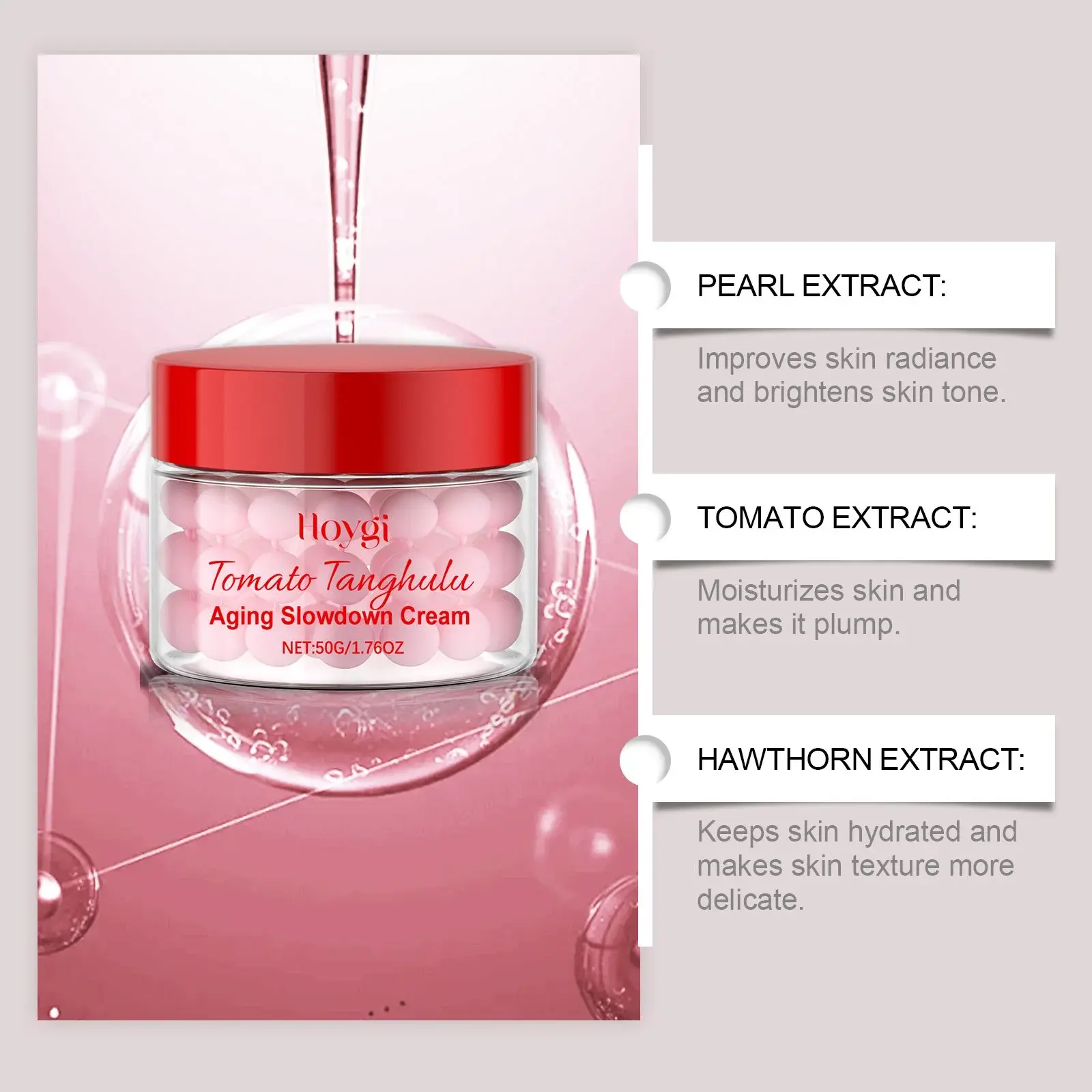 Tomato Capsule Facial Moisturizer for Lasting Hydration by Hoygi 5 HO A05 0849 01 99214302