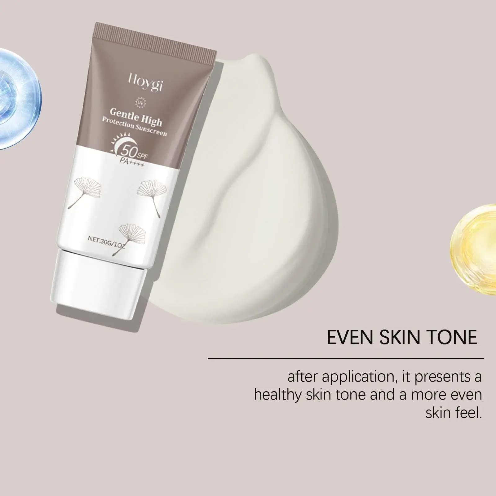Gentle Moisturizing Face Cream with UV Protection & Non-Sticky Finish | Hoygi 8 HO A05 0857 01 10916194