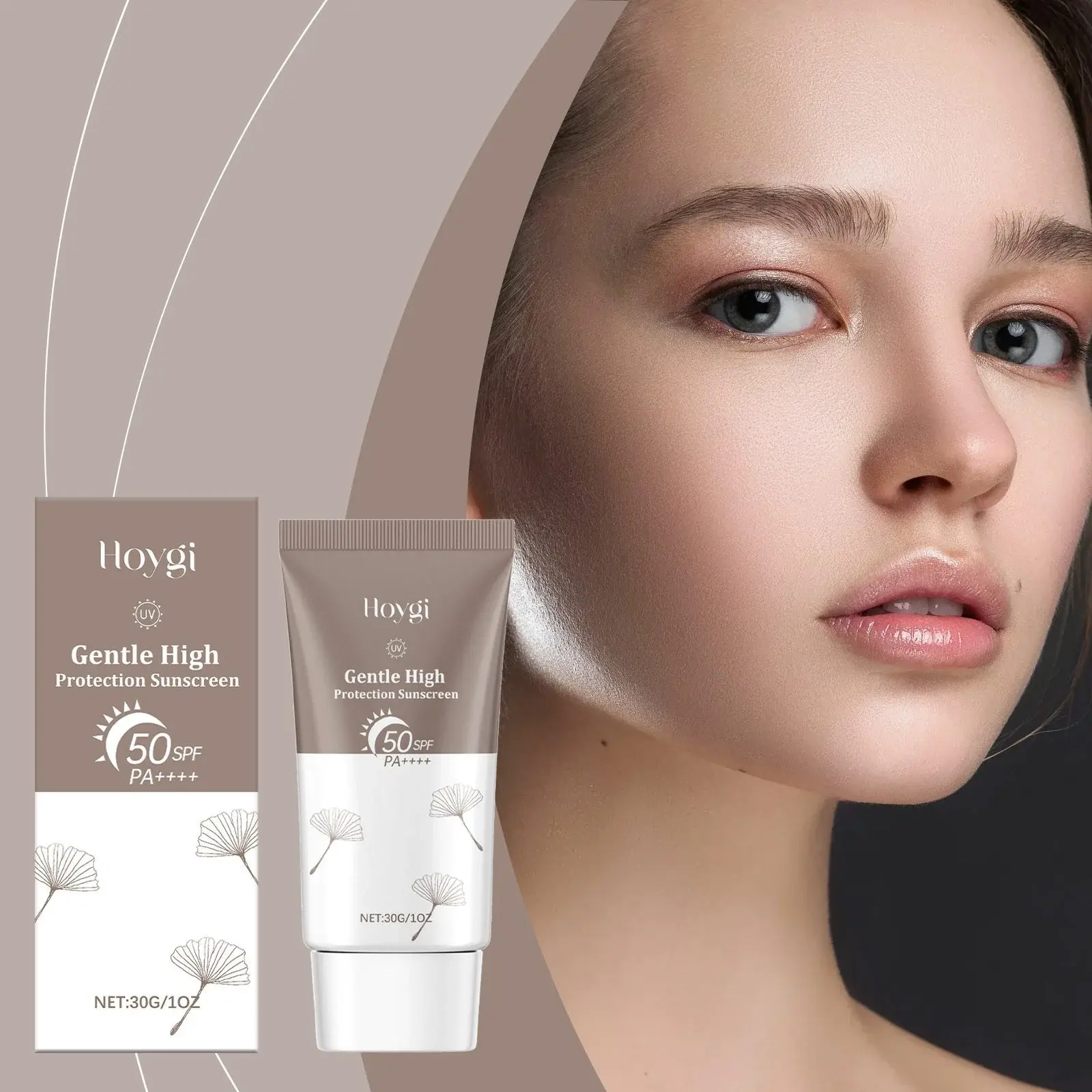 Gentle Moisturizing Face Cream with UV Protection & Non-Sticky Finish | Hoygi 2 HO A05 0857 01 48746007