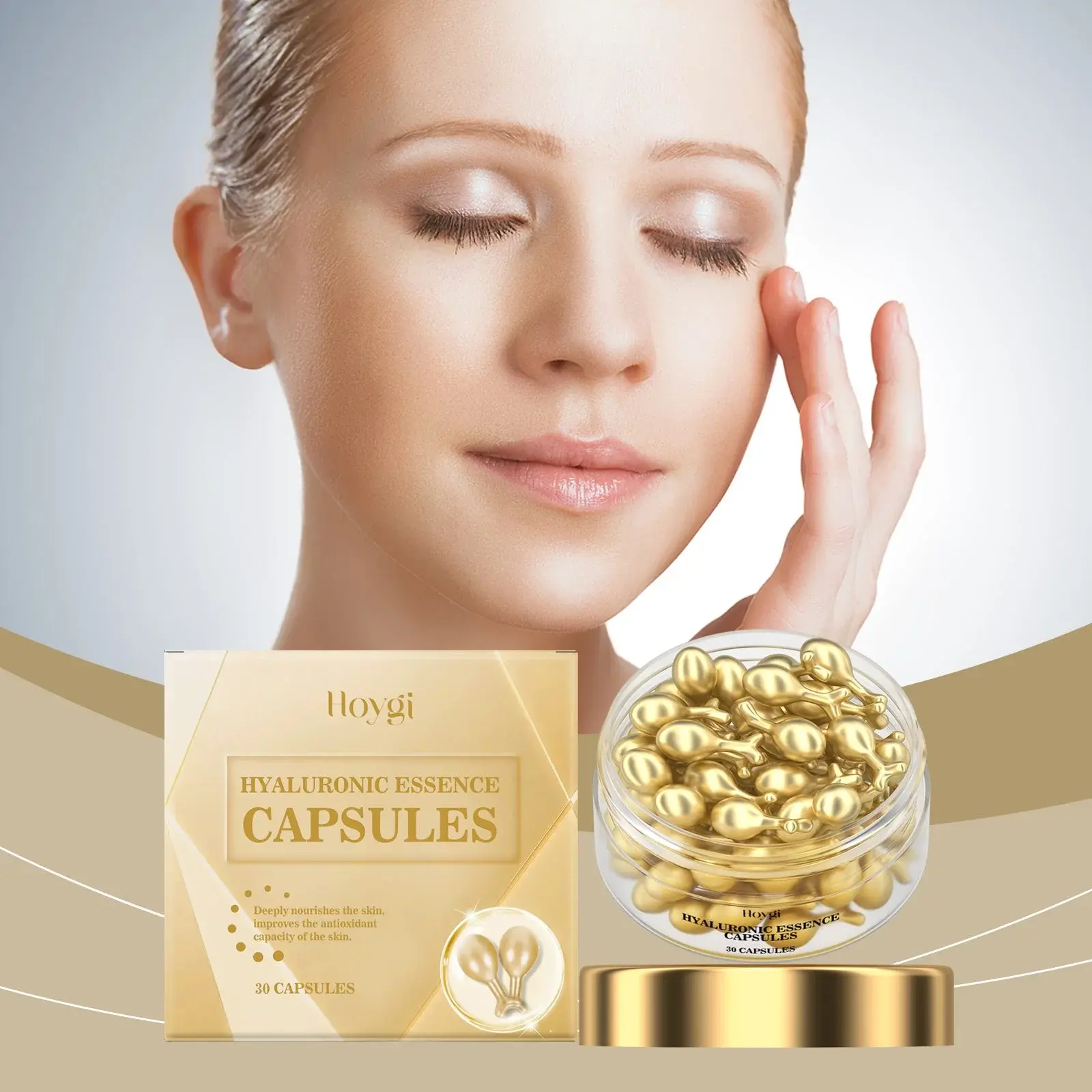 Hyaluronic Acid Essence Capsules for Skin Rejuvenation - Hoygi 2 HO A05 0858 01 54891349