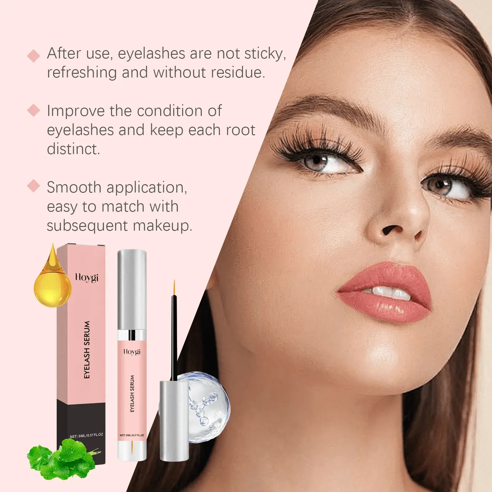 Moisturizing Mascara for Long Curling Eyelashes - Hoygi 6 HO A05 0859 01 22205805