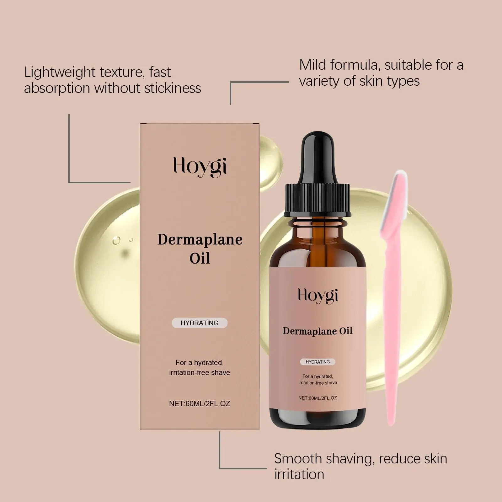 Facial Hair Removal Oil for Women - Moisturizing & Smoothing Care - Hoygi 5 HO A05 0866 01 41701829