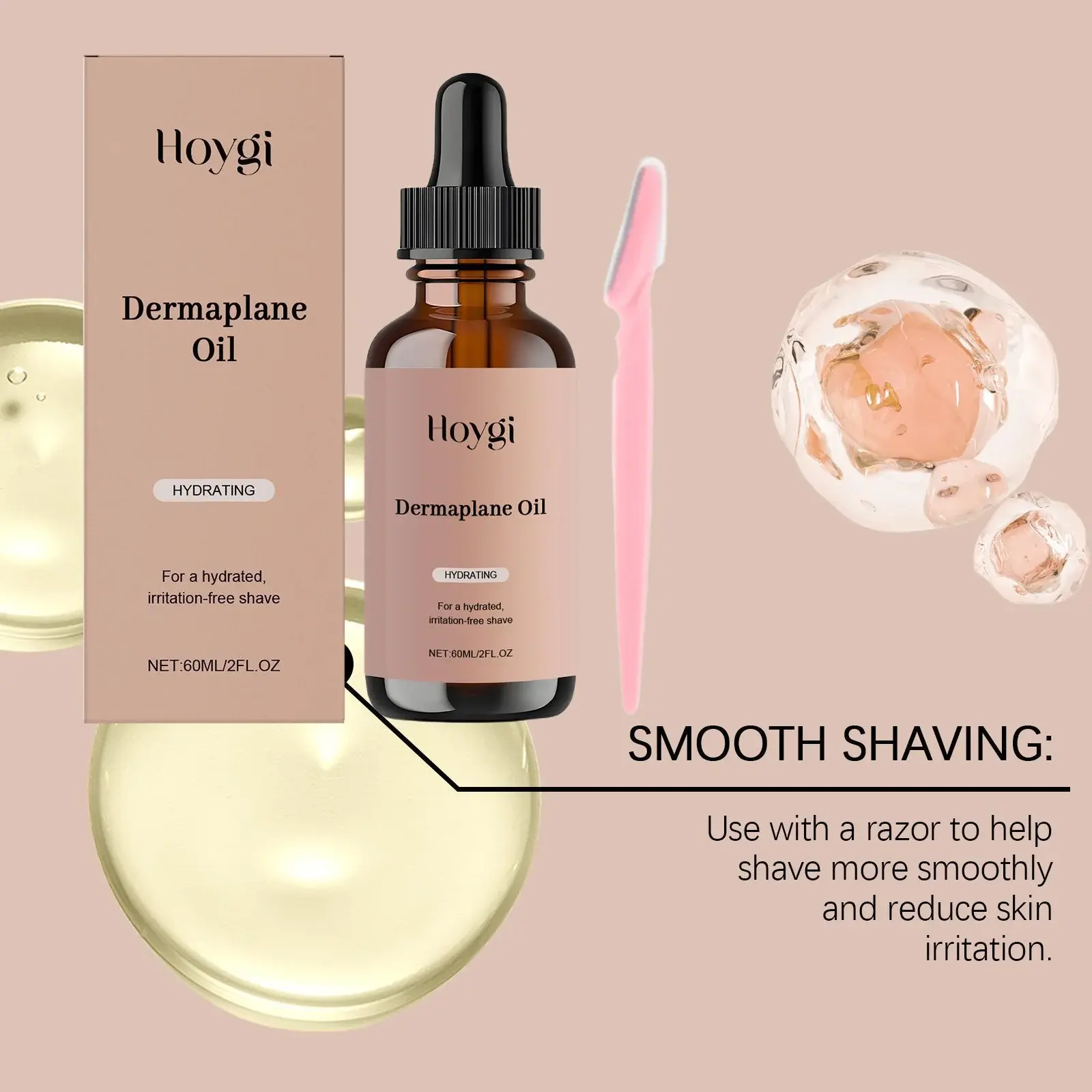 Facial Hair Removal Oil for Women - Moisturizing & Smoothing Care - Hoygi 4 HO A05 0866 01 41774871