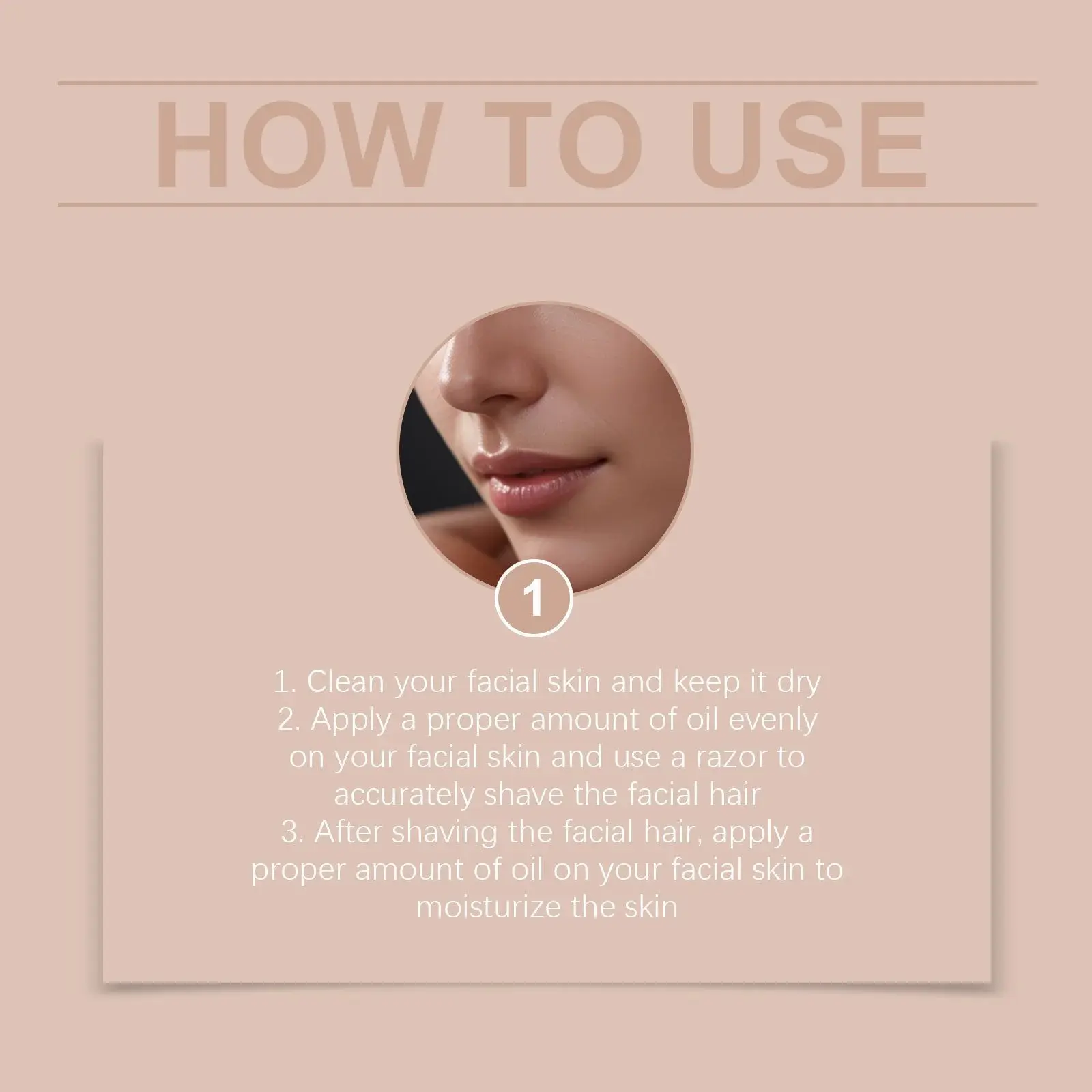 Facial Hair Removal Oil for Women - Moisturizing & Smoothing Care - Hoygi 3 HO A05 0866 01 69856902