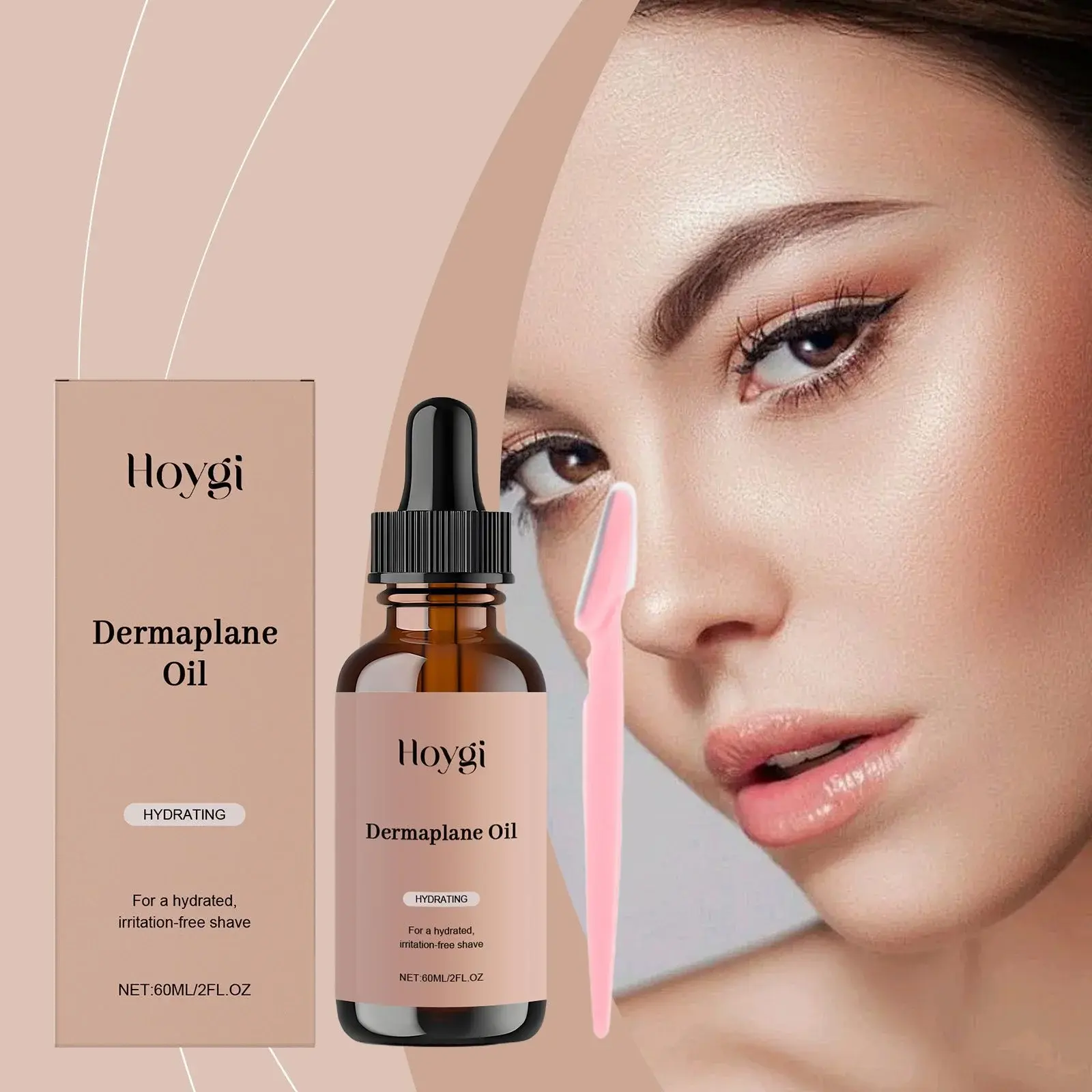 Facial Hair Removal Oil for Women - Moisturizing & Smoothing Care - Hoygi 1 HO A05 0866 01 72827794