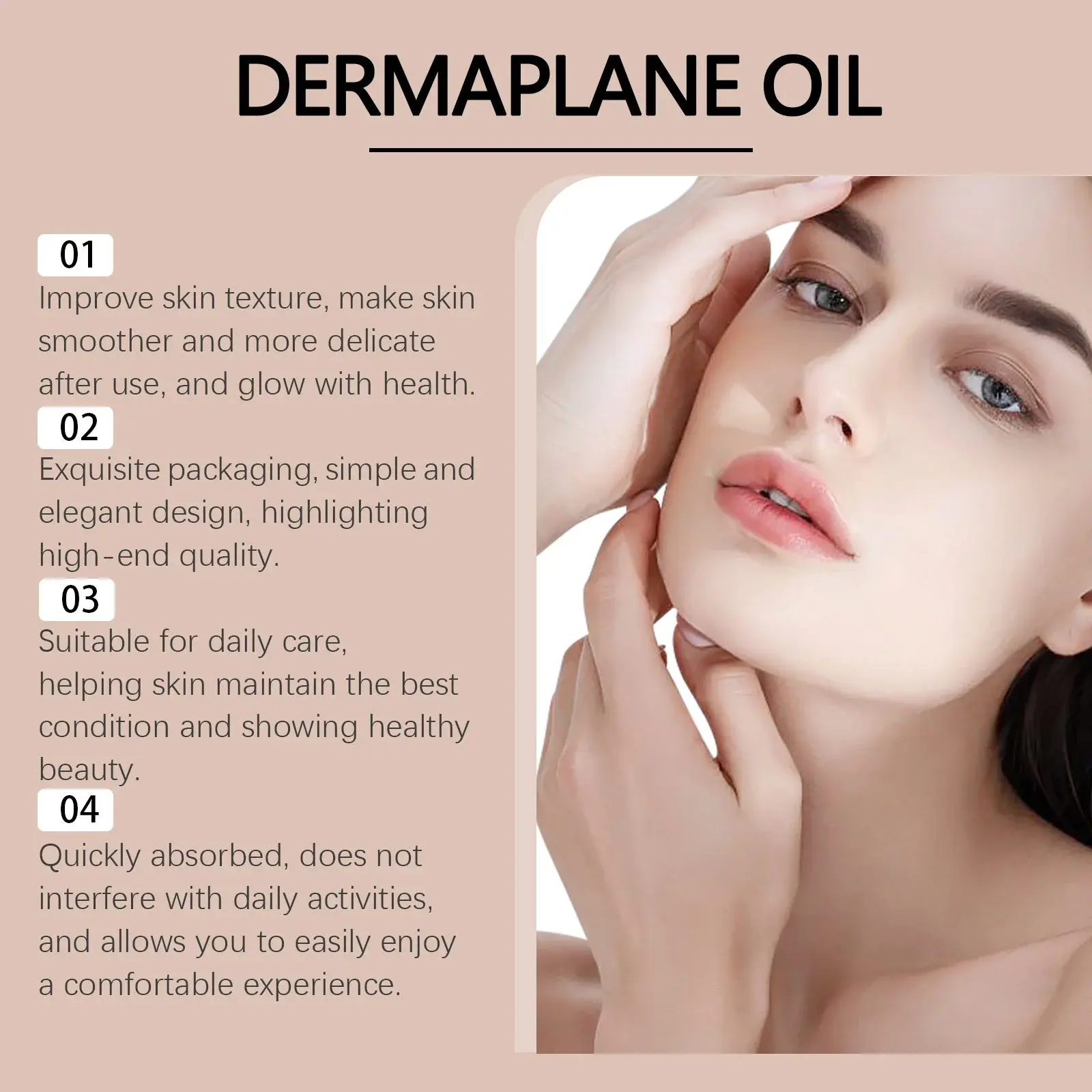 Facial Hair Removal Oil for Women - Moisturizing & Smoothing Care - Hoygi 9 HO A05 0866 01 89951335