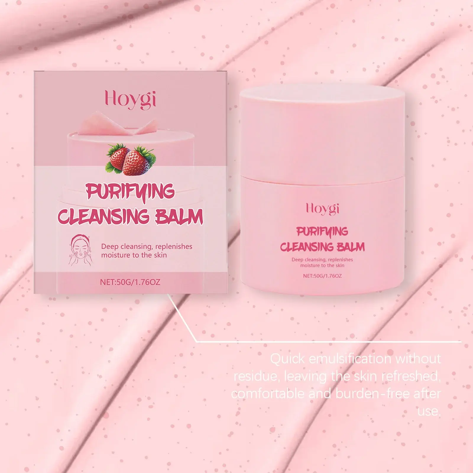 Strawberry Cleansing Cream Deep Cleanser for Fresh Skin - Hoygi 6 HO A05 0868 01 68230855