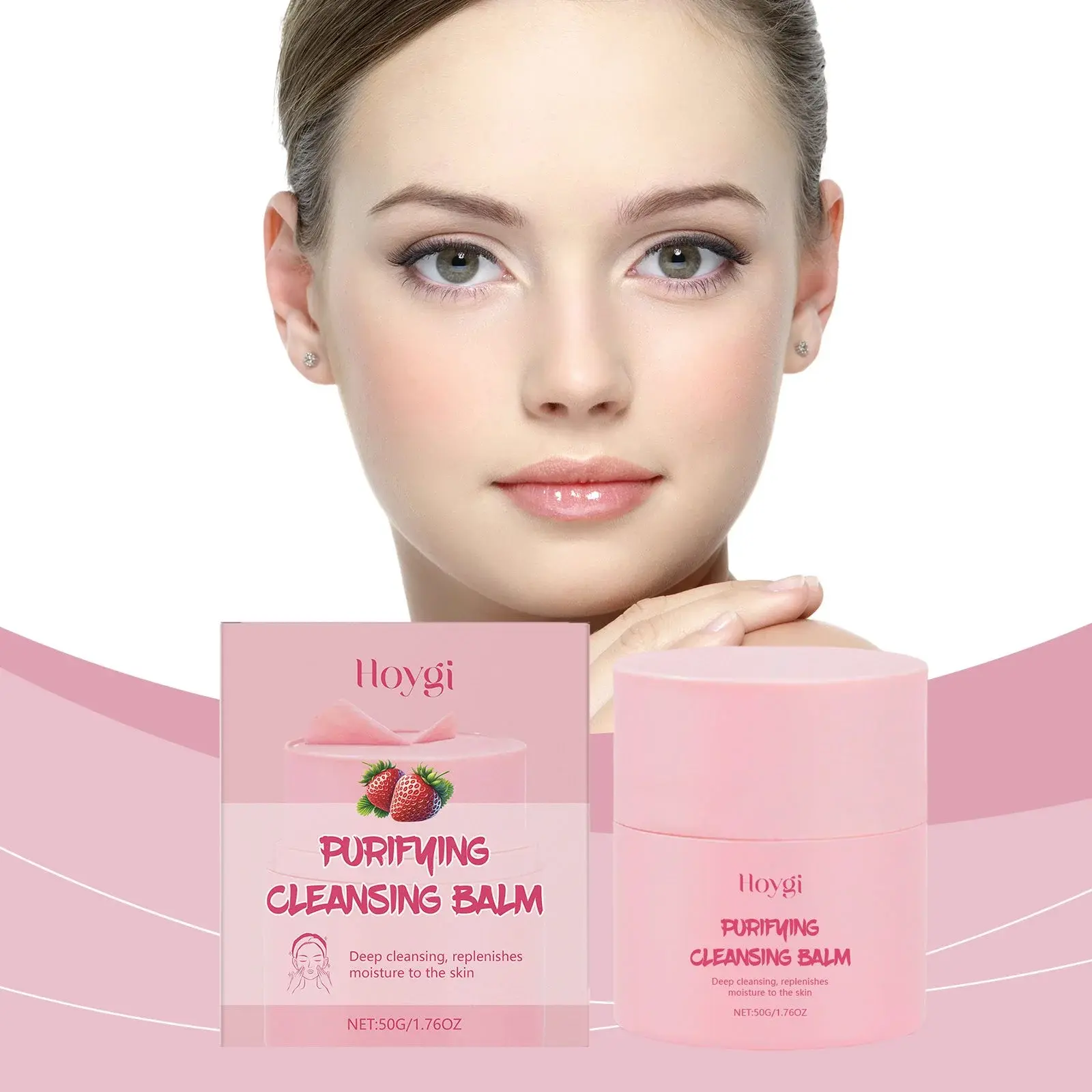 Strawberry Cleansing Cream Deep Cleanser for Fresh Skin - Hoygi 2 HO A05 0868 01 76249200