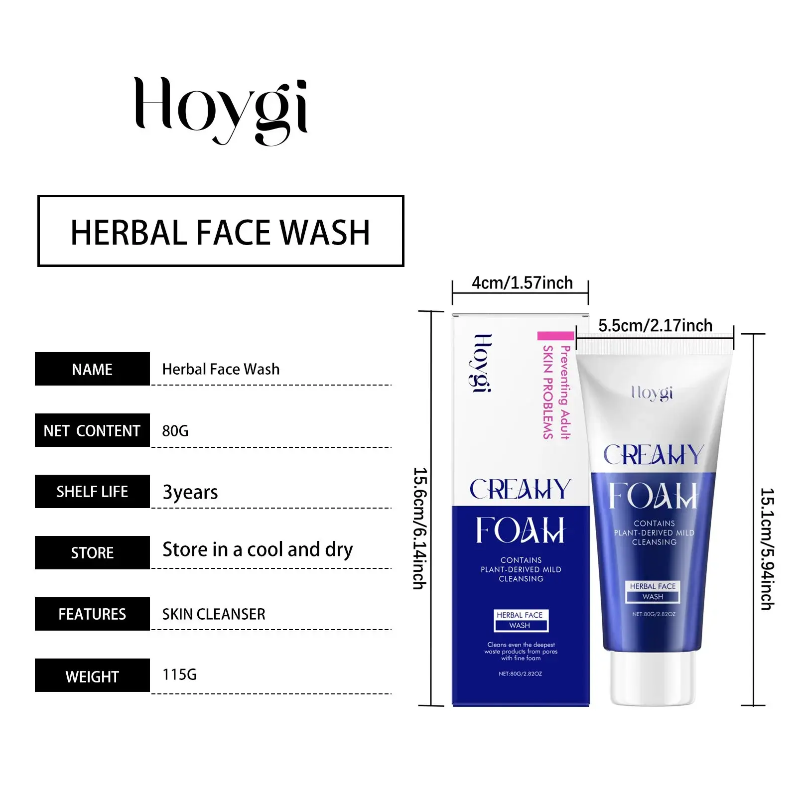 Gentle Soothing Cleanser for Hydrated & Soft Skin - Hoygi 1 HO A05 0875 01 34178082