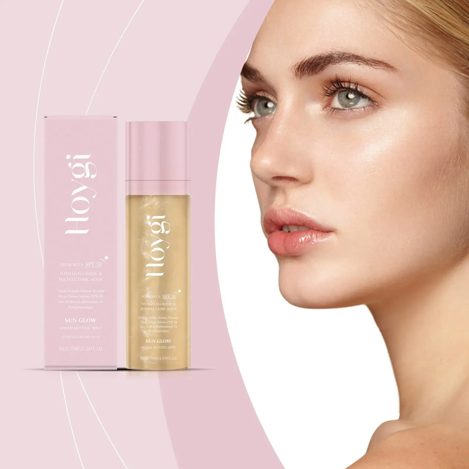 Moisturizing Protection Spray with Oil Control & Matte Finish - Hoygi 2 HO A05 0879 01 59964224