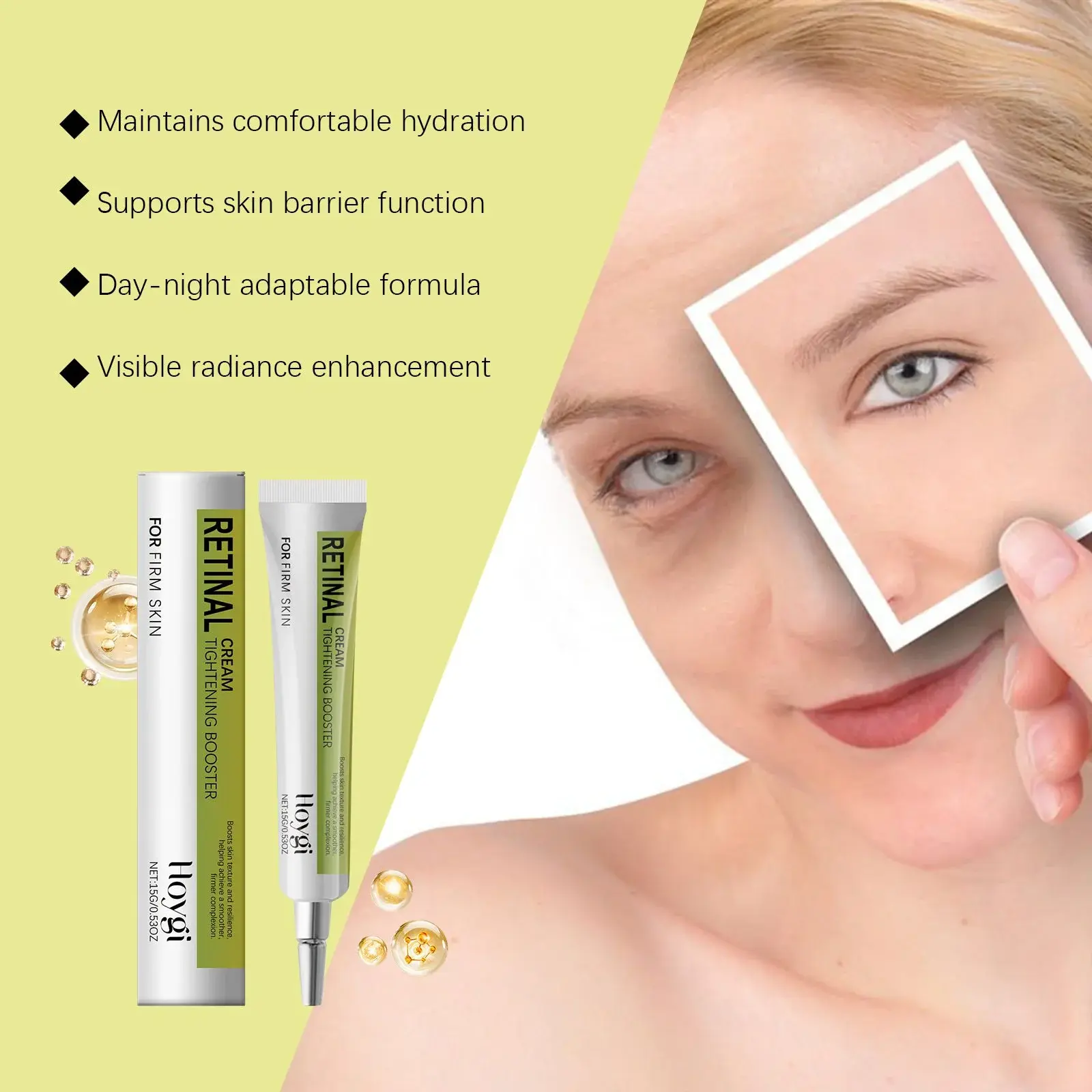 Retinol Firming Eye Cream - Hydrating & Nourishing Formula 6 HO A05 0888 01 22992677