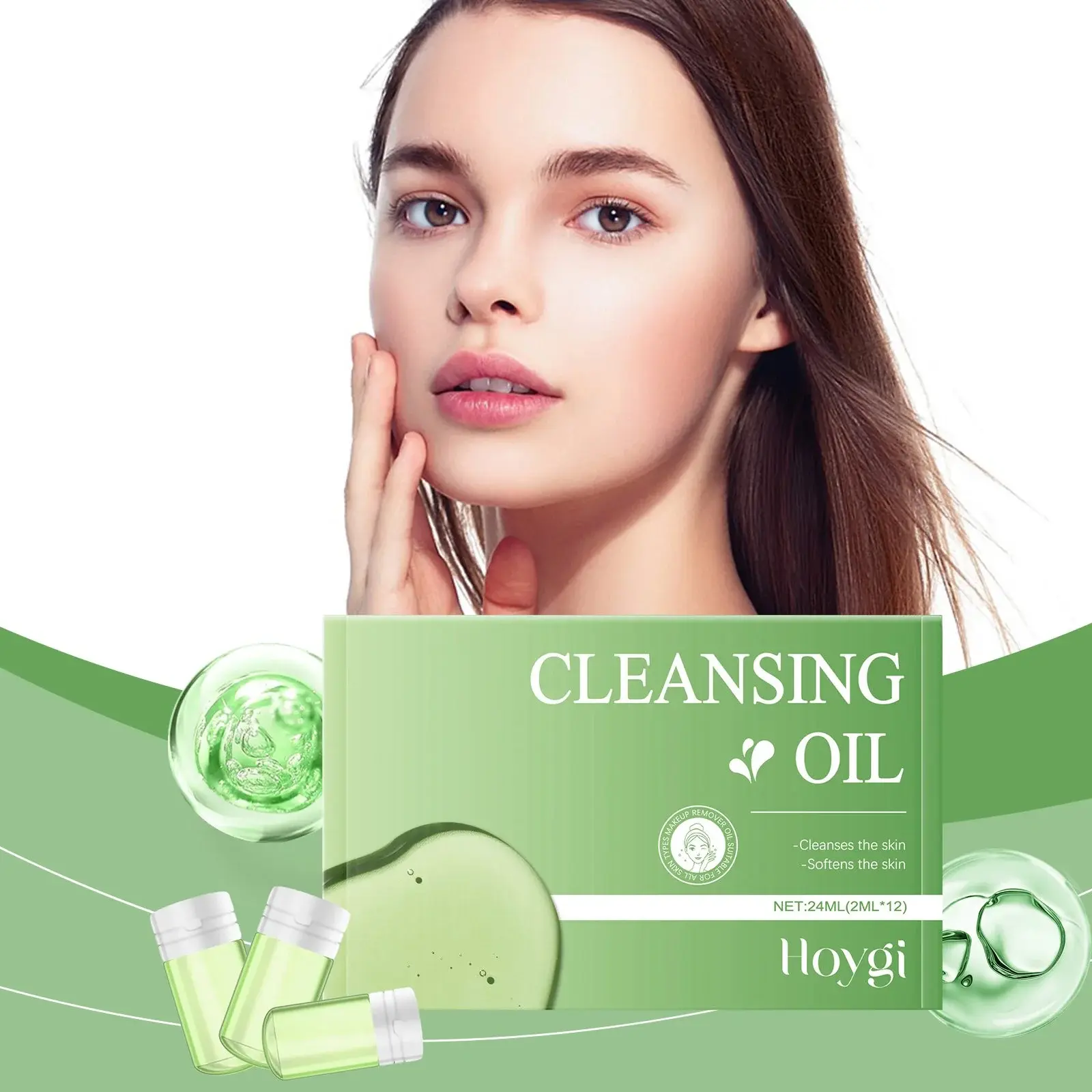 Mini Portable Gentle Cleansing Oil - Non-Sticky Refreshing Formula - Hoygi 2 HO A05 0890 01 15580729
