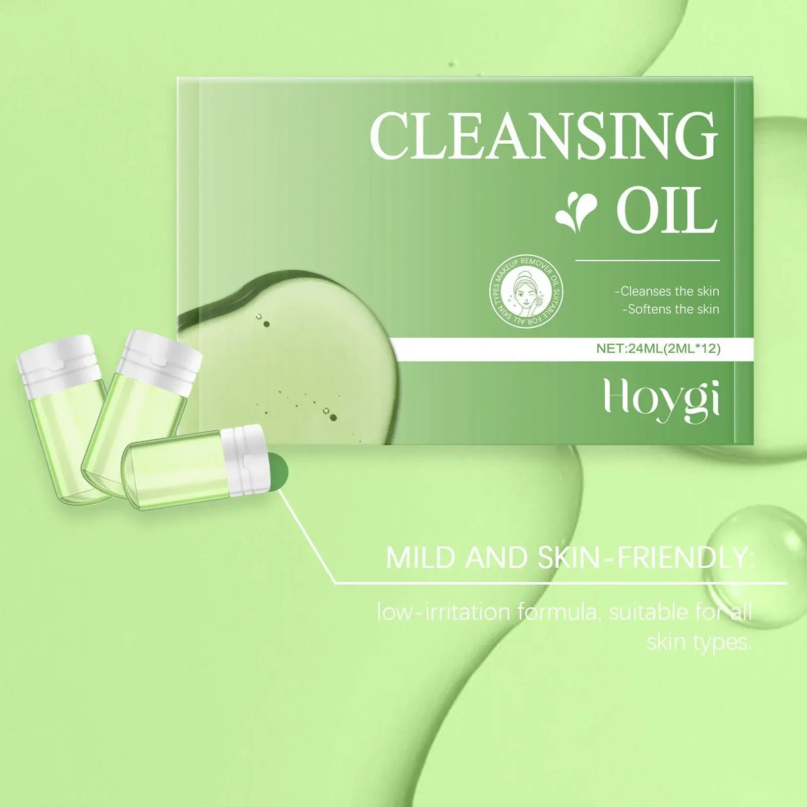 Mini Portable Gentle Cleansing Oil - Non-Sticky Refreshing Formula - Hoygi 7 HO A05 0890 01 62128381