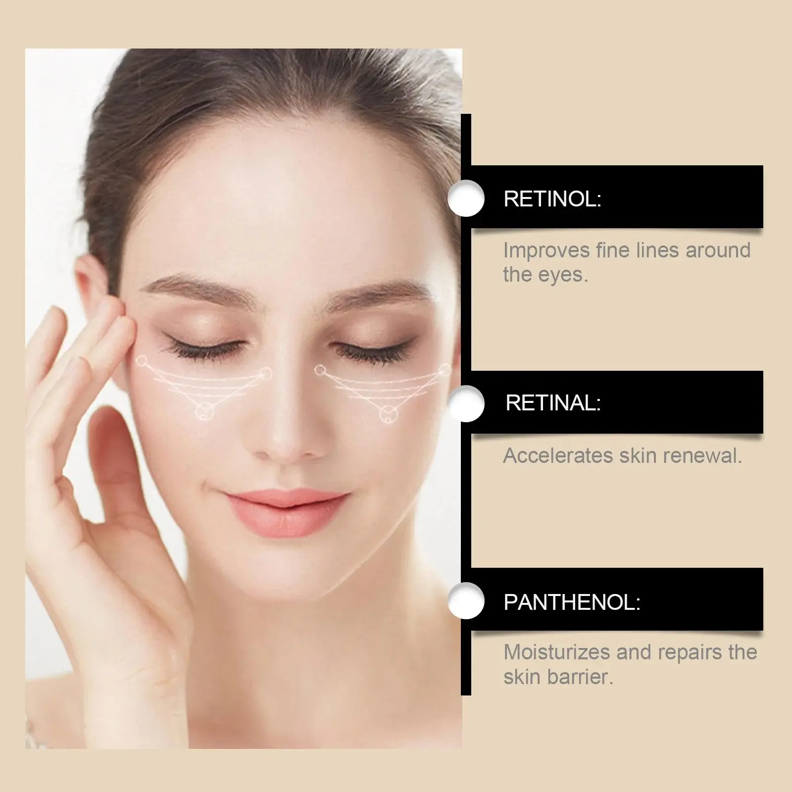 Retinol Eye Cream for Fine Lines and Intense Hydration 8 HO A05 0893 01 75792094