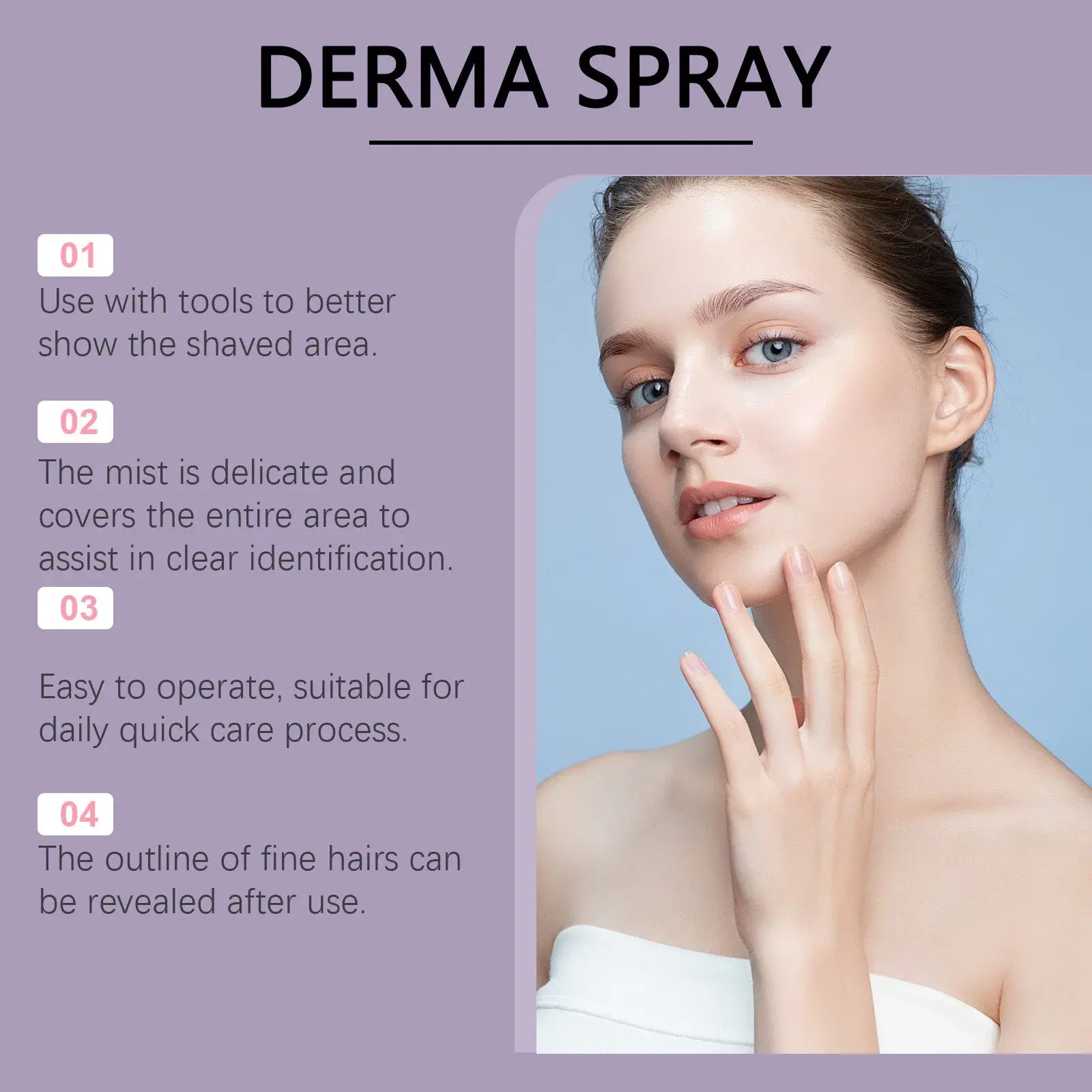 Facial Hair Softening Spray for Smooth Shaving & Hydration - Hoygi 5 HO A05 0894 01 97112750