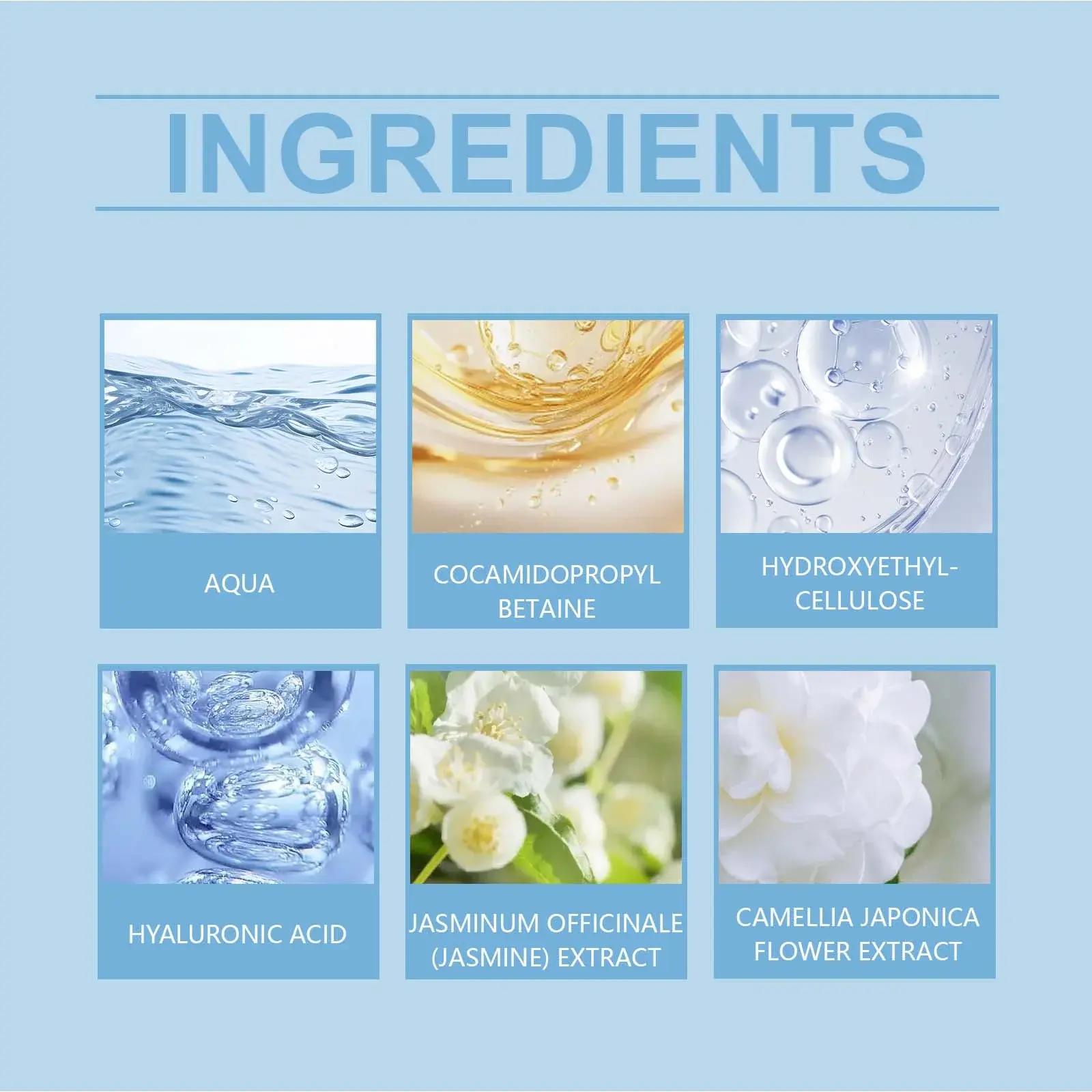 Moisturizing Facial Cleanser for Smooth Skin with Jasmine Extract - Hoygi 3 HO A05 0896 01 73336470