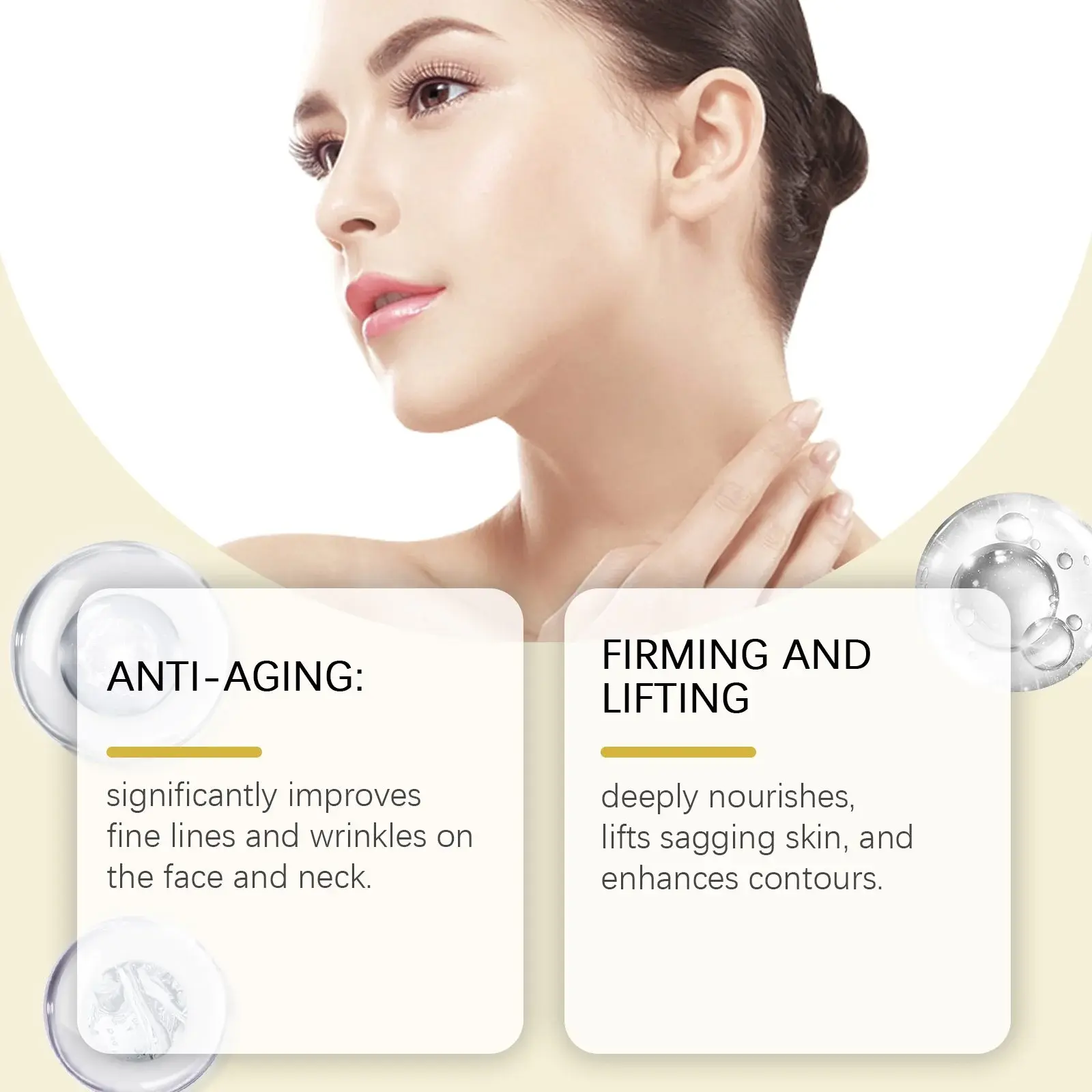 Firming Mask with Hyaluronic Acid & Retinol for Face and Neck 6 HO A05 0900 01 12978530