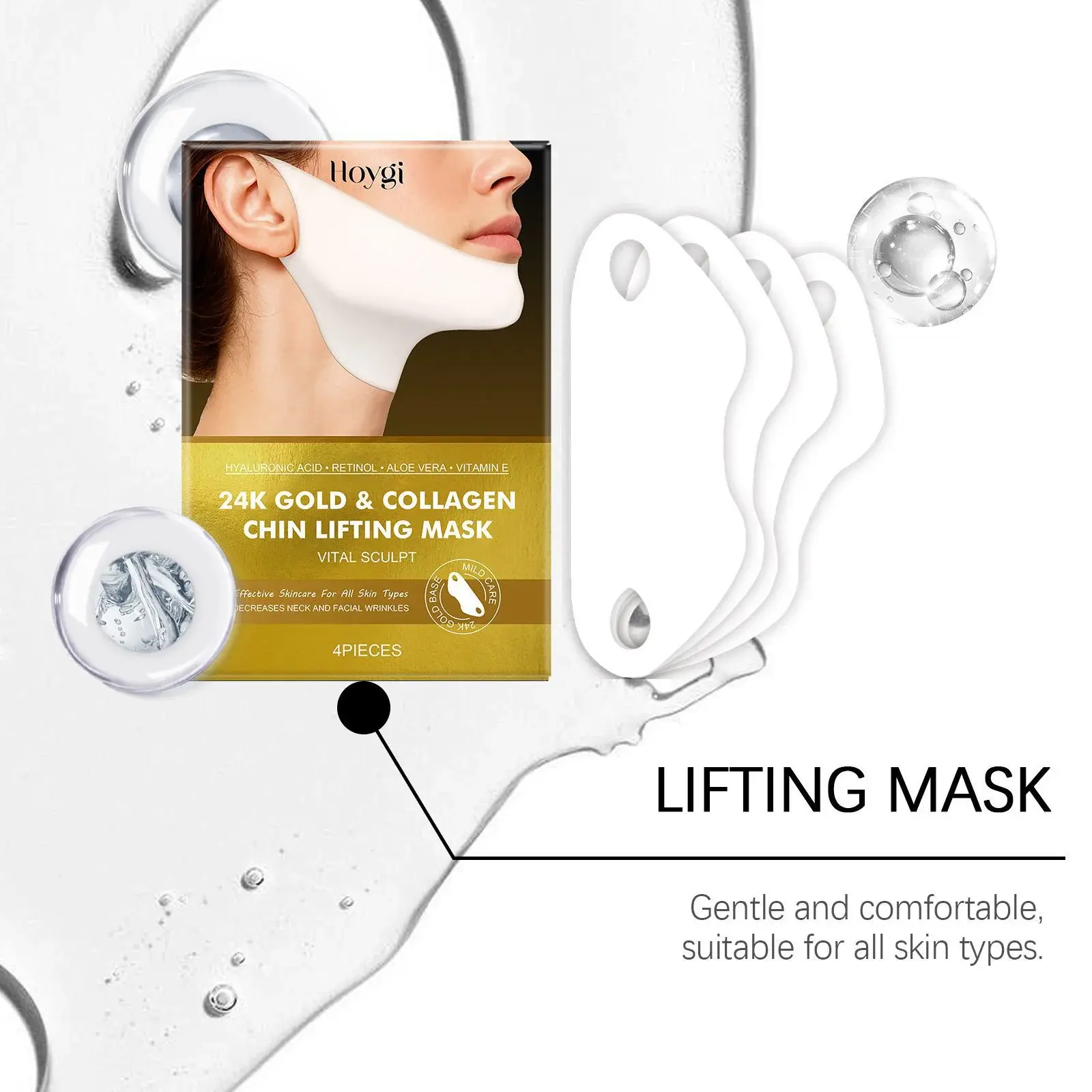 Firming Mask with Hyaluronic Acid & Retinol for Face and Neck 8 HO A05 0900 01 28124986