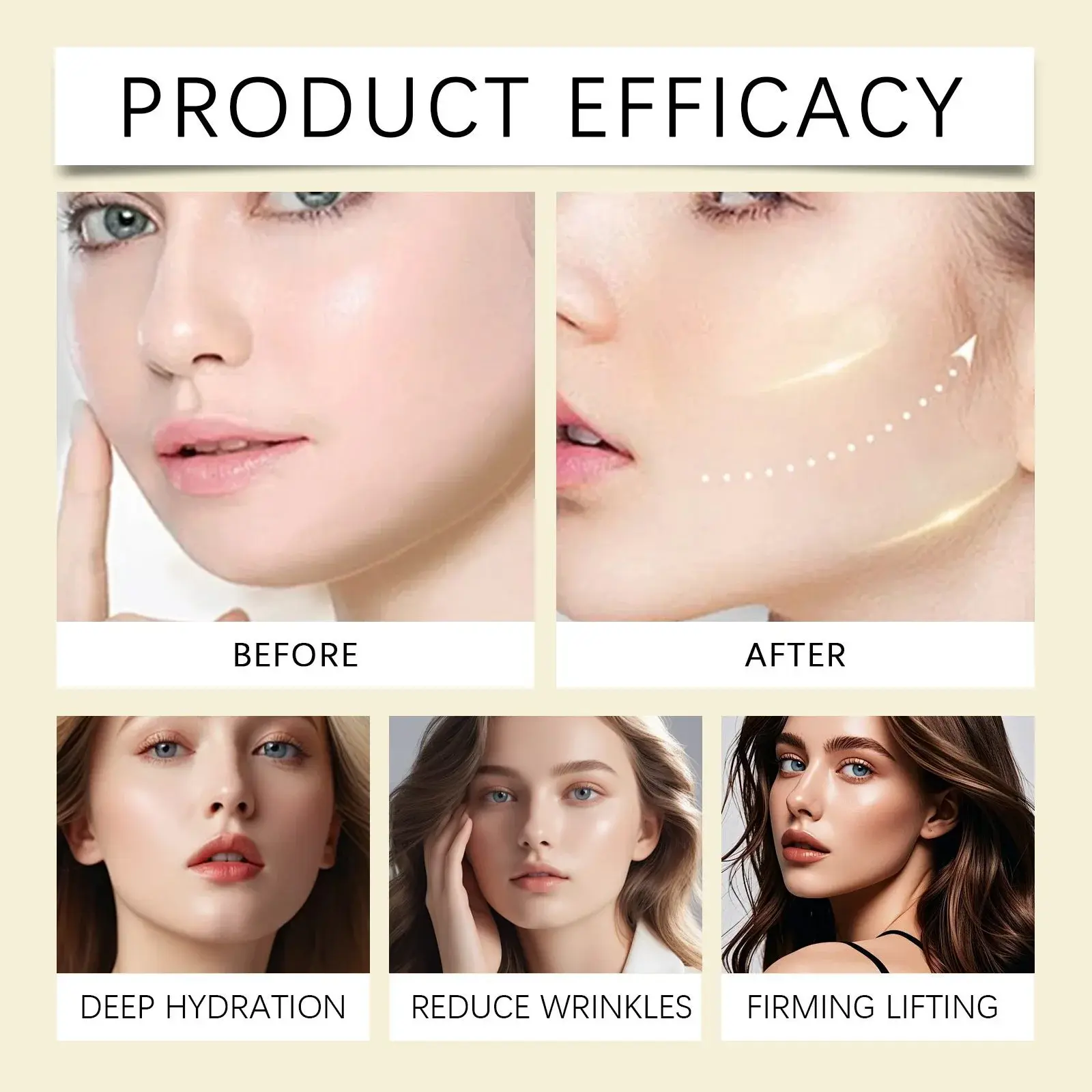 Firming Mask with Hyaluronic Acid & Retinol for Face and Neck 10 HO A05 0900 01 65417538