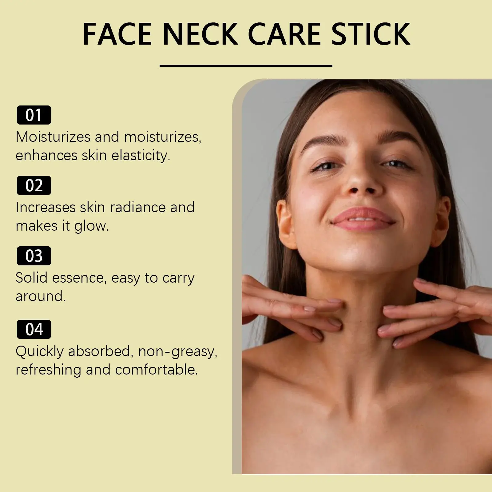 Bee Venom Neck & Face Stick: Firming & Hydrating Formula - Hoygi 5 HO A05 0912 01 97461468