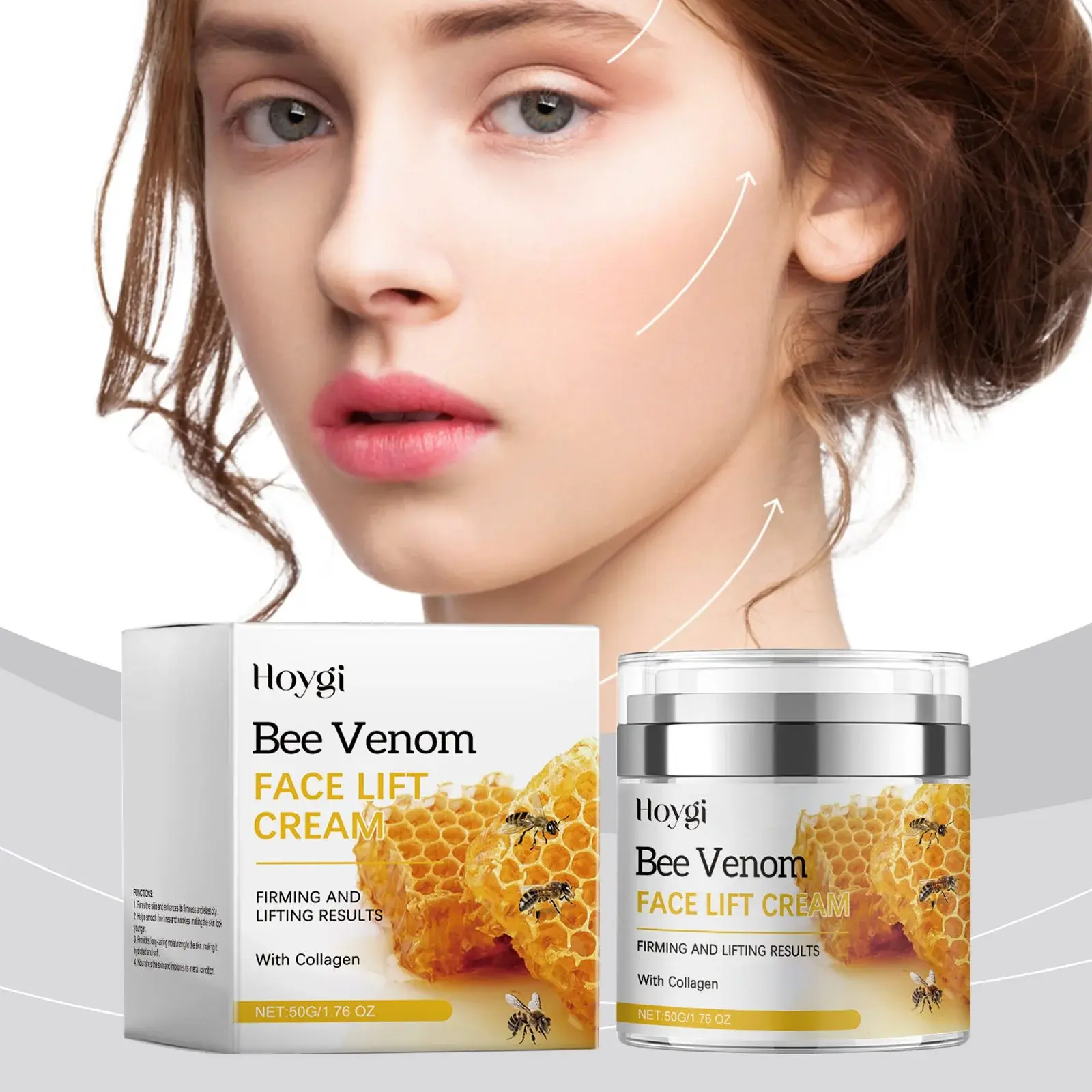 Bee Venom Firming Cream for Hydration and Elasticity - Hoygi 2 HO A05 0916 01 35839480