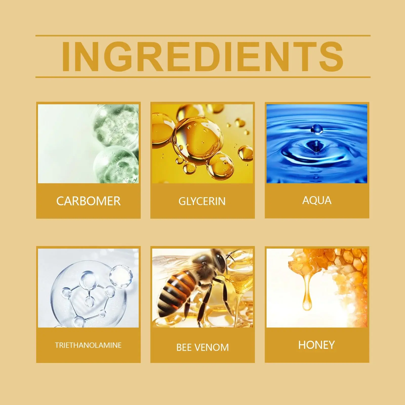 Bee Venom Joint Gel for Skin Elasticity and Revitalization - Hoygi 3 HO A05 0926 03 40799756