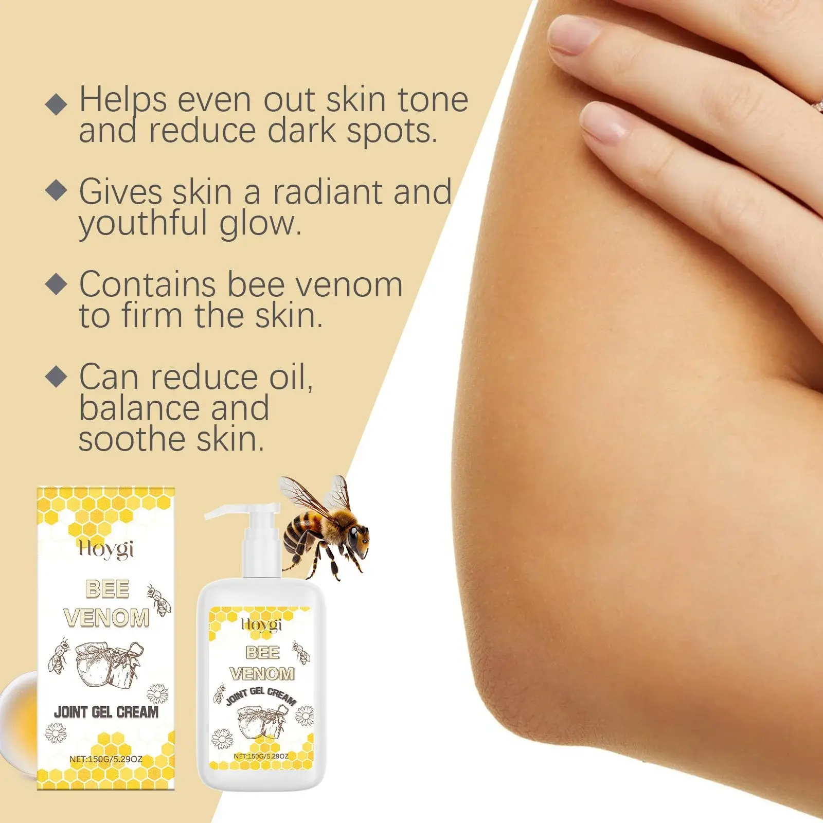 Bee Venom Joint Gel for Skin Elasticity and Revitalization - Hoygi 7 HO A05 0926 03 94297441