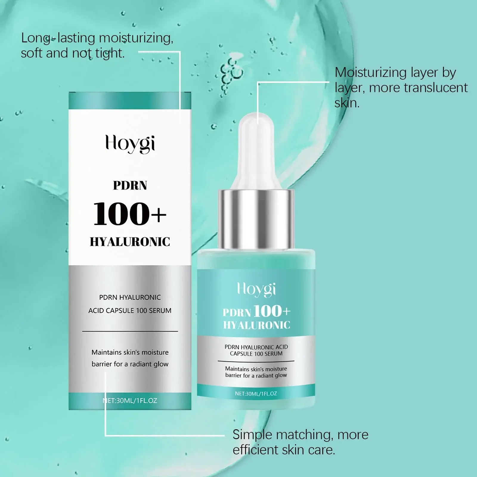 Hyaluronic Acid Moisturizing Serum - Hydrating & Firming Essence 6 HO A05 0929 01 16621179