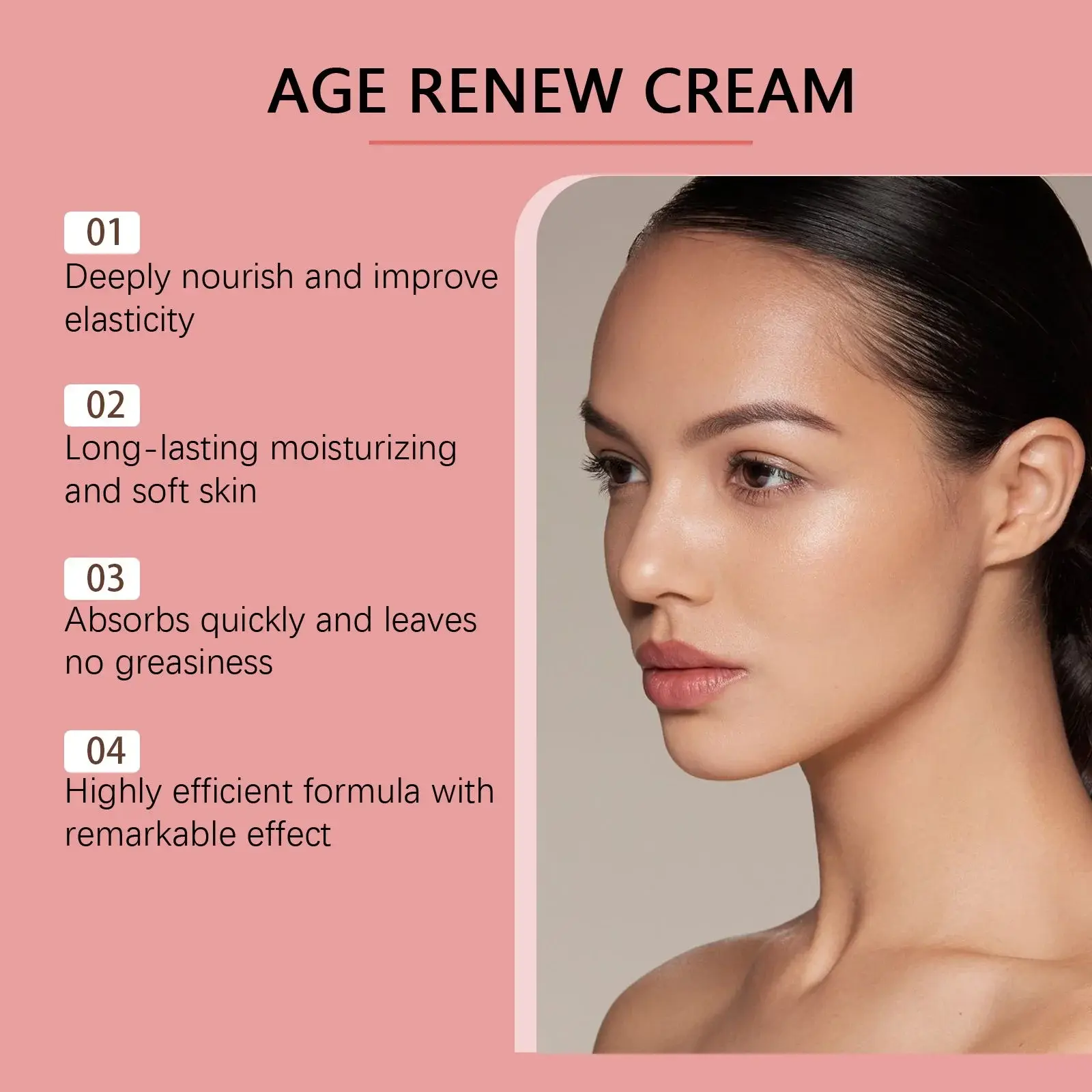 Light Wrinkle Firming Cream for Skin Tightening - Hoygi 9 HO A05 0930 01 17564585