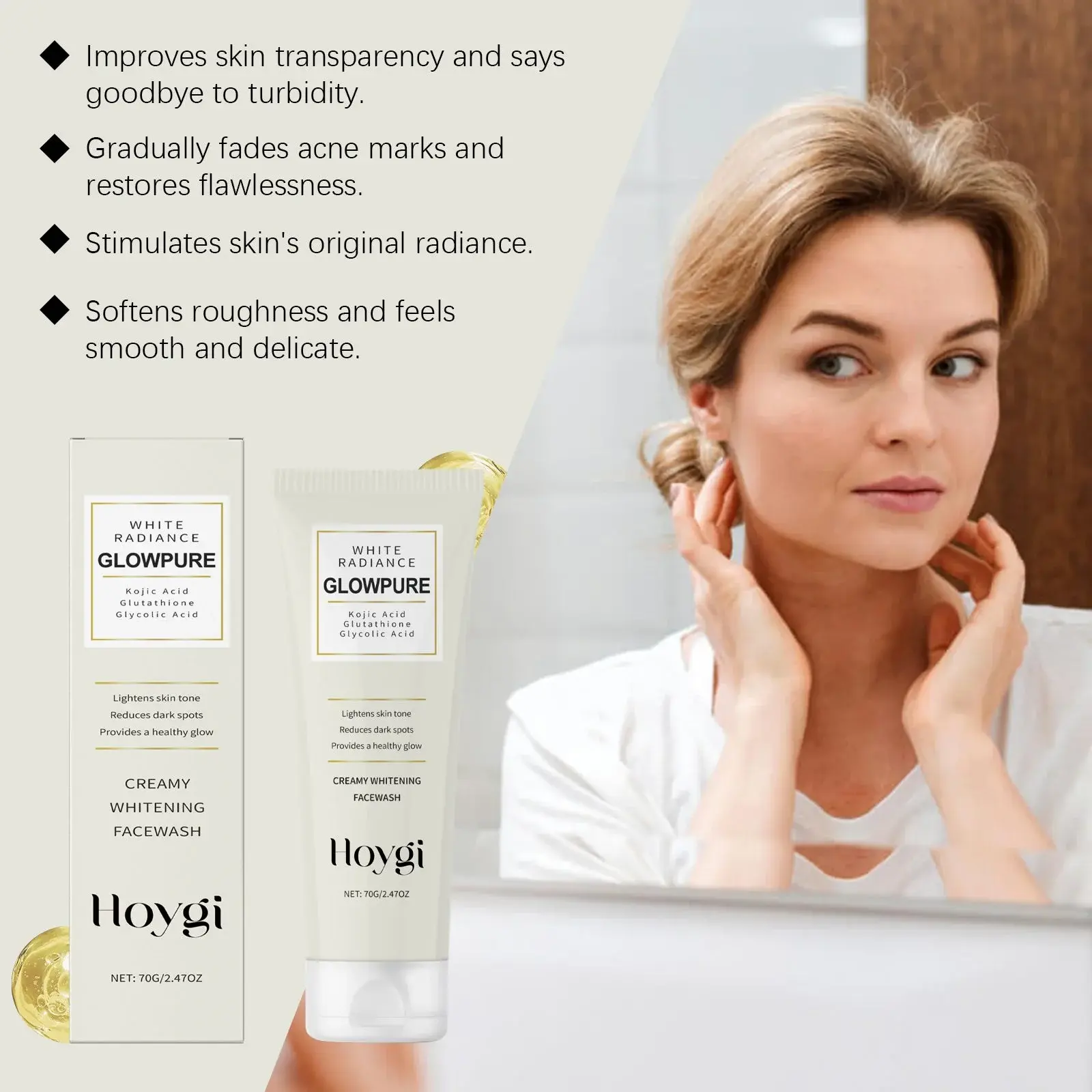 Glutathione Cleanser for Clear Pores & Brightening - Hoygi 5 HO A05 0933 01 54940470