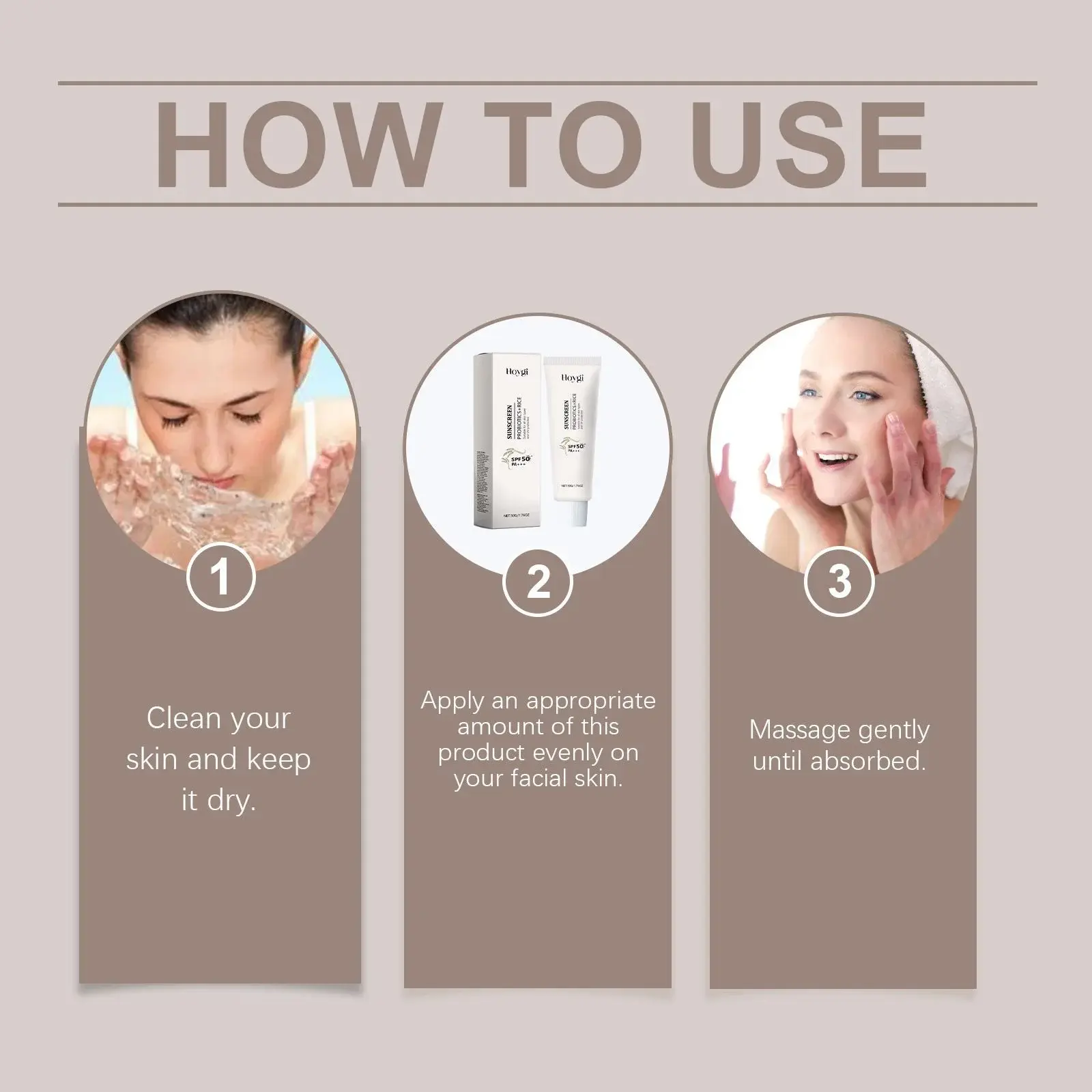 Light Moisturizing Protective Cream with UV Protection - Hoygi 4 HO A05 0935 01 80939954