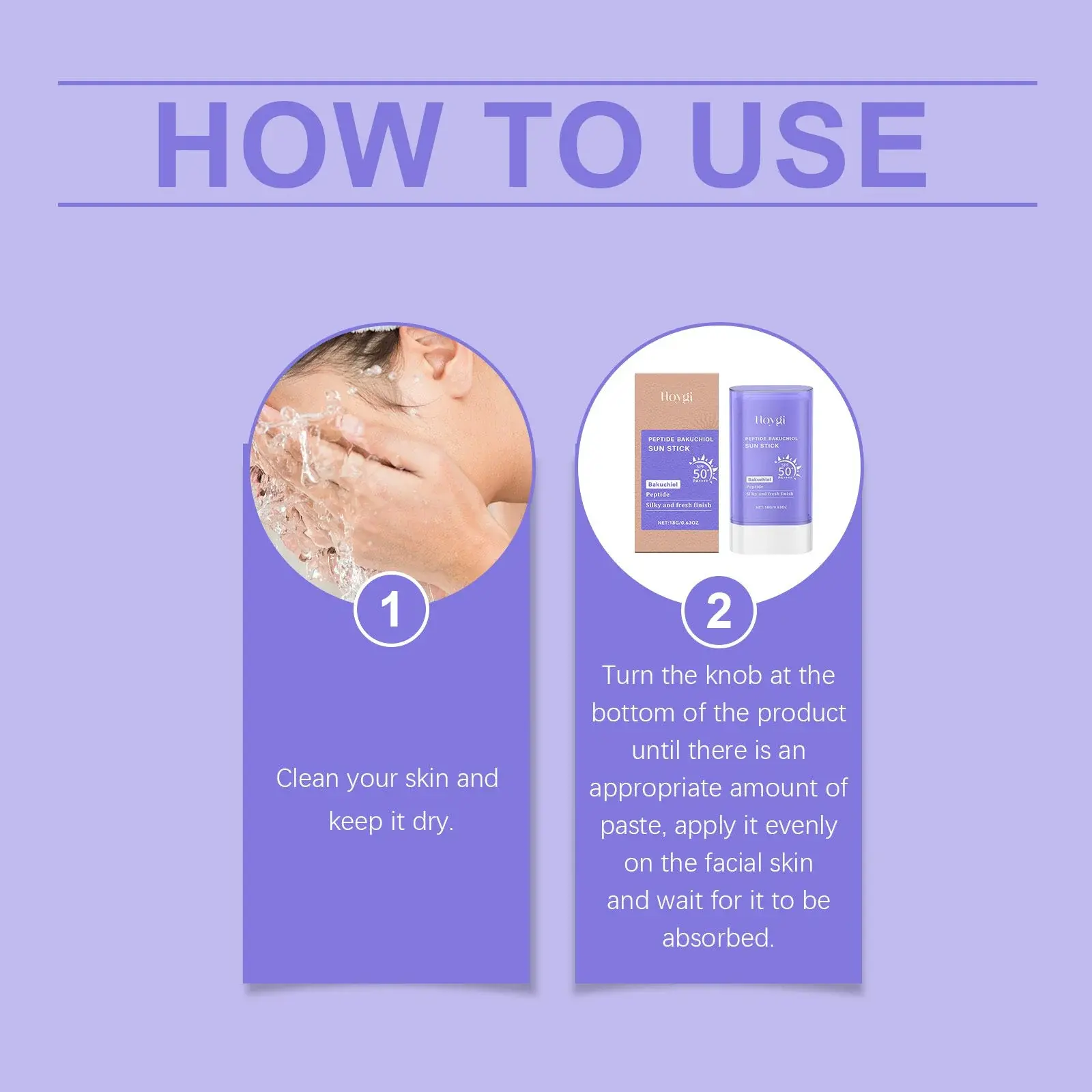 UV Protection Stick Moisturizing & Non-Sticky Hydrating - Hoygi 4 HO A05 0939 01 66467045