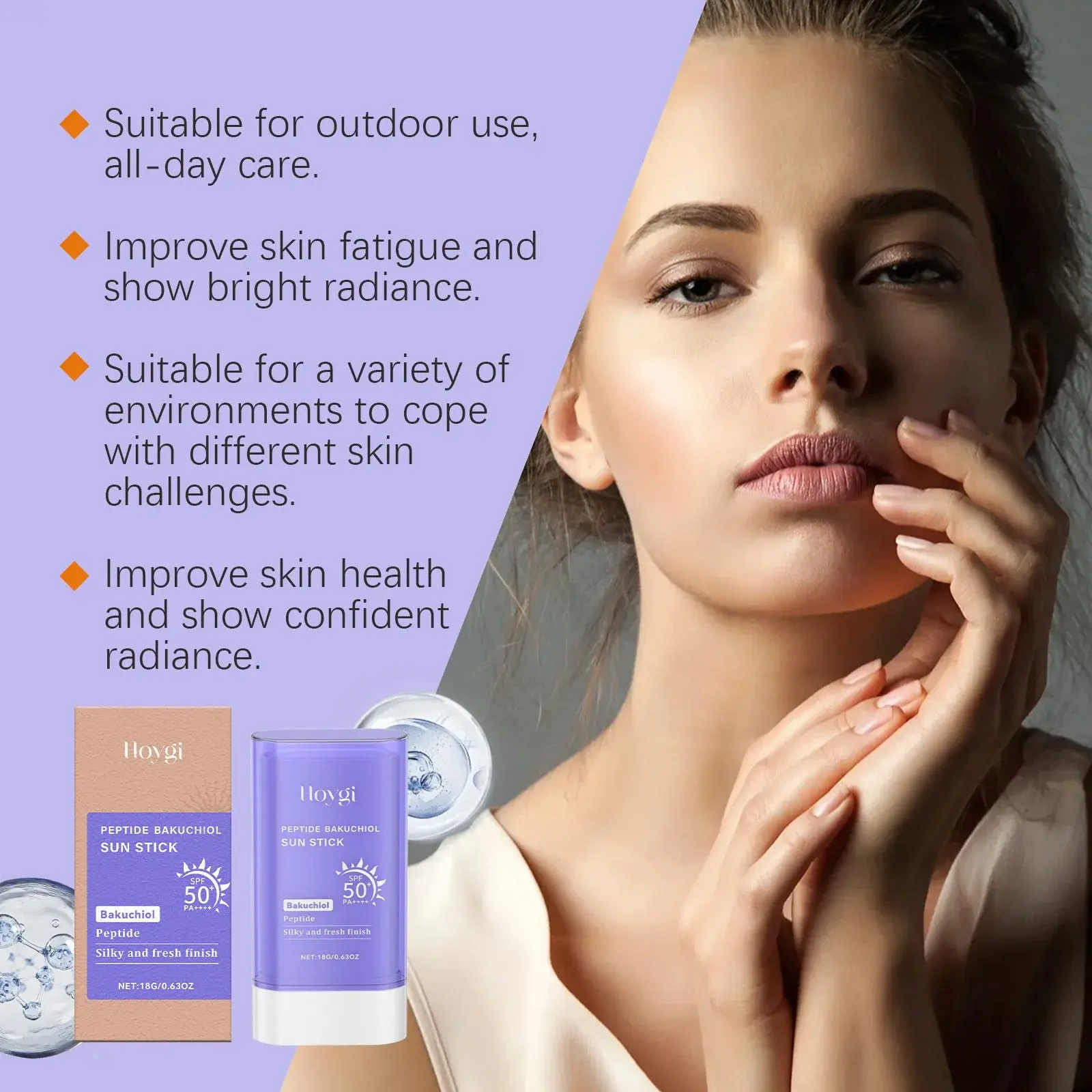 UV Protection Stick Moisturizing & Non-Sticky Hydrating - Hoygi 6 HO A05 0939 01 90844773