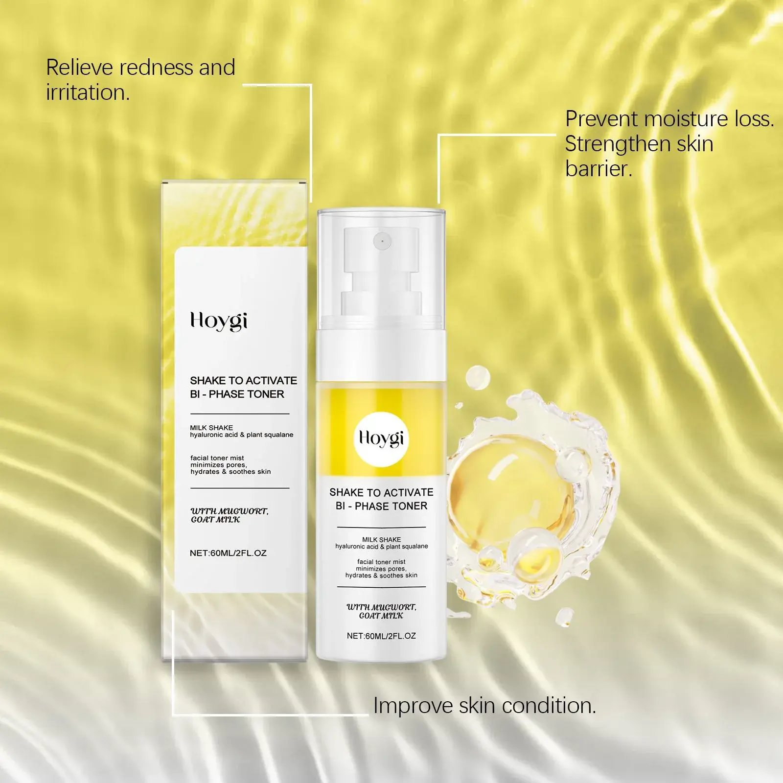 Hyaluronic Acid Moisturizing Spray for Deep Hydration & Barrier Support - Hoygi 6 HO A05 0940 01 64240243