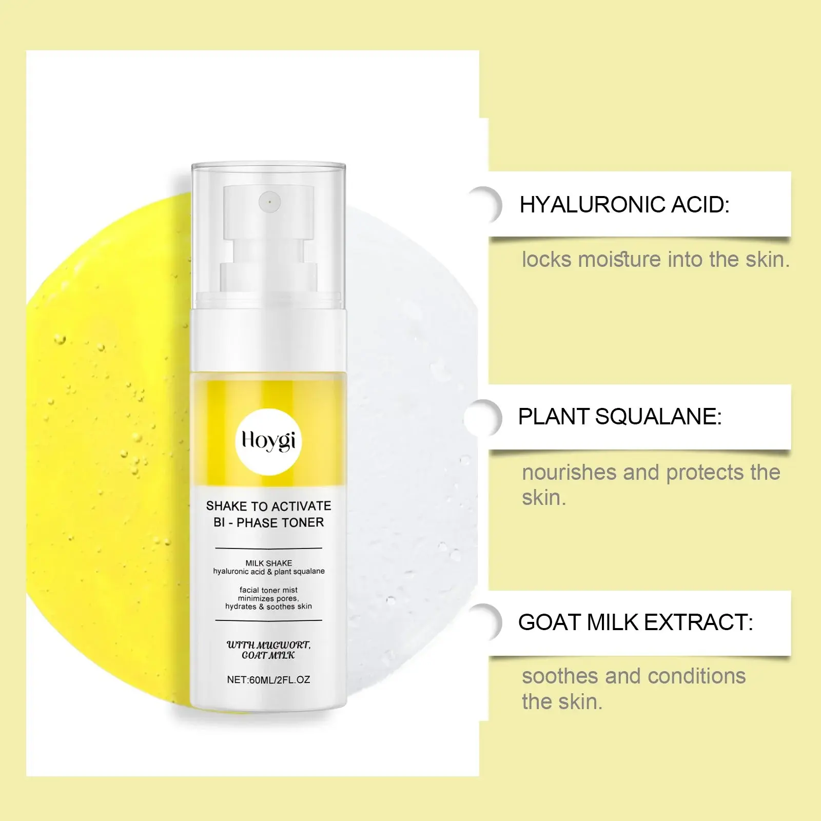 Hyaluronic Acid Moisturizing Spray for Deep Hydration & Barrier Support - Hoygi 8 HO A05 0940 01 84119266