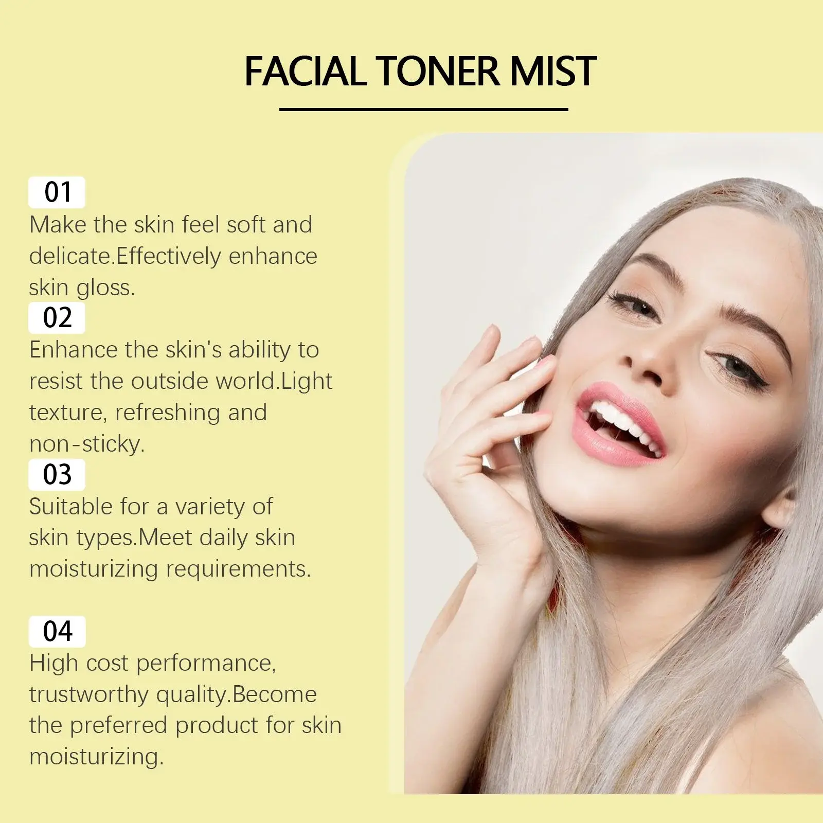 Hyaluronic Acid Moisturizing Spray for Deep Hydration & Barrier Support - Hoygi 9 HO A05 0940 01 86044548