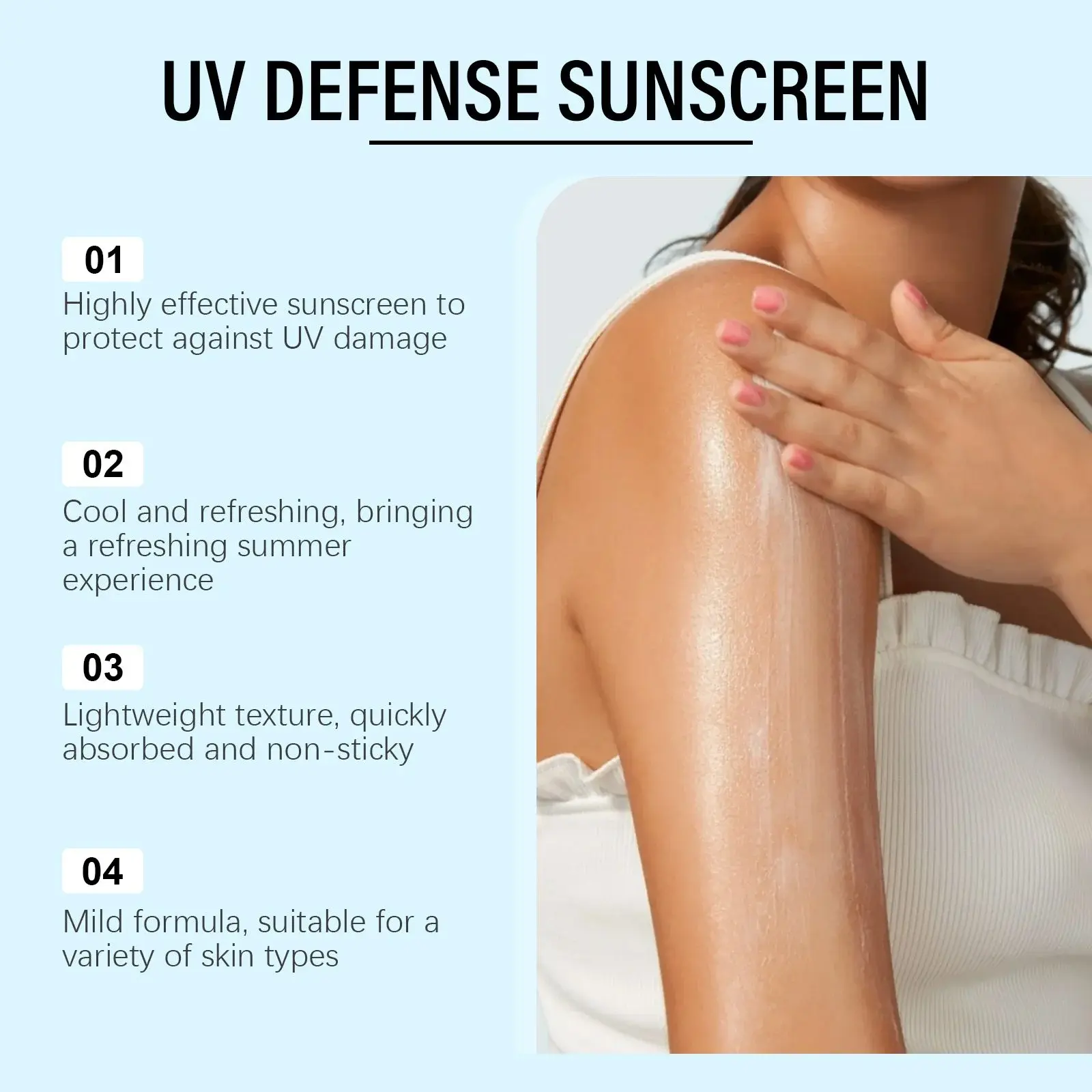 Moisturizing Face Cream with UV Protection - Non-Greasy & Soothing - Hoygi 5 HO A05 0943 01 37838950