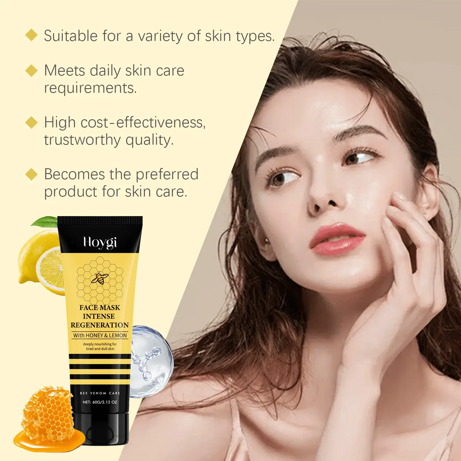 Deep Nourishing Facial Mask for Hydrating & Brightening - Hoygi 7 HO A05 0946 01 45385067